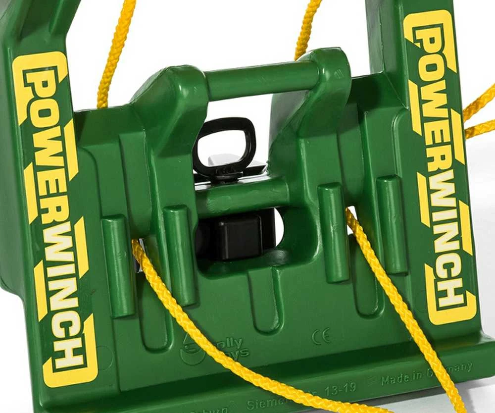 Rolly Toys Ritininiai žaislai gervės John Deere Winch į traktorus