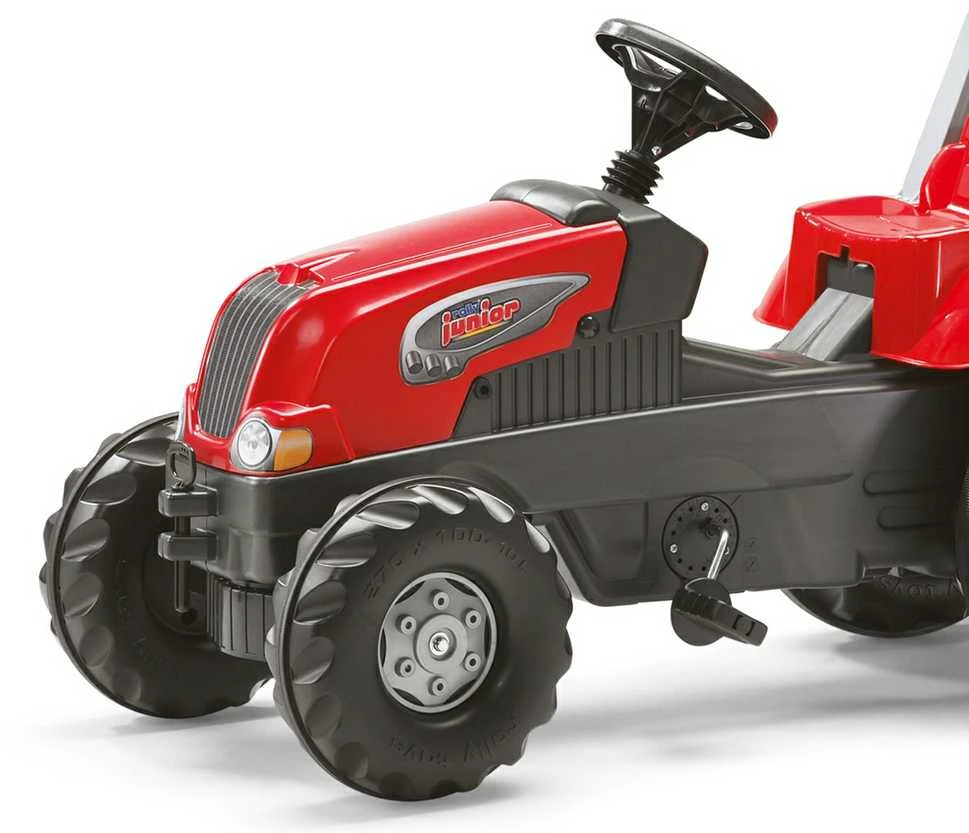 Rolly Toys RollyJunior RT pedalinis traktoriukas su priekaba