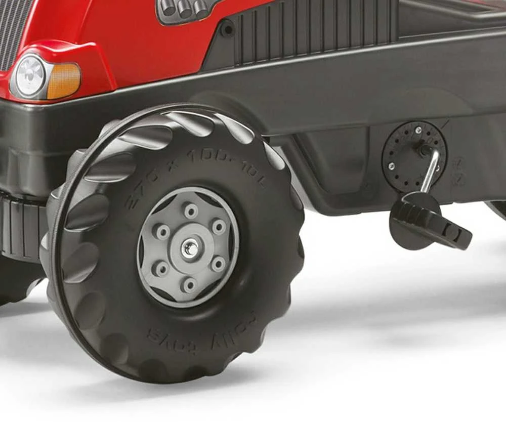 Rolly Toys RollyJunior RT pedalinis traktoriukas su priekaba