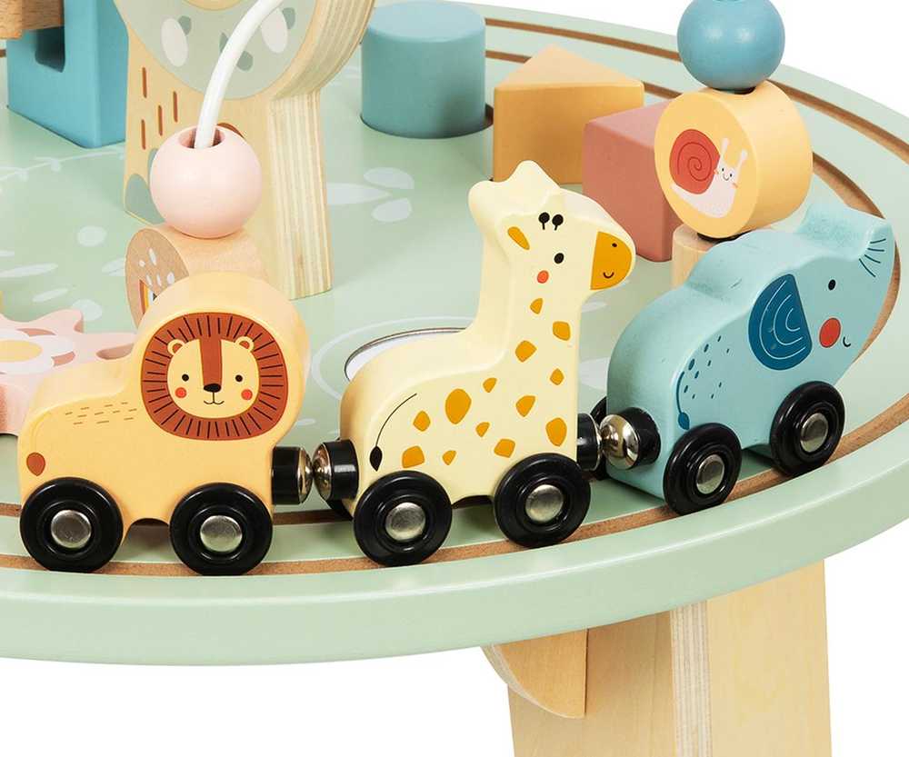 Tooky Toys Medinis Montessori veiklos stalas TOOKY TOY