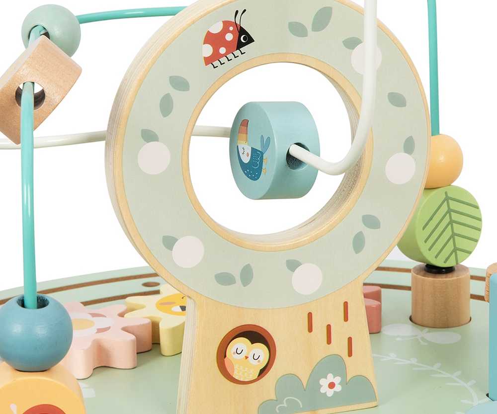 Tooky Toys Medinis Montessori veiklos stalas TOOKY TOY