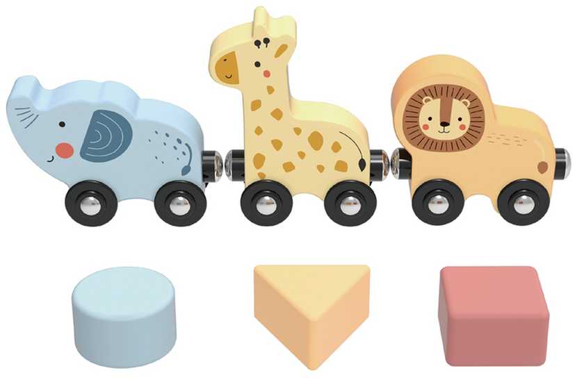 Tooky Toys Medinis Montessori veiklos stalas TOOKY TOY