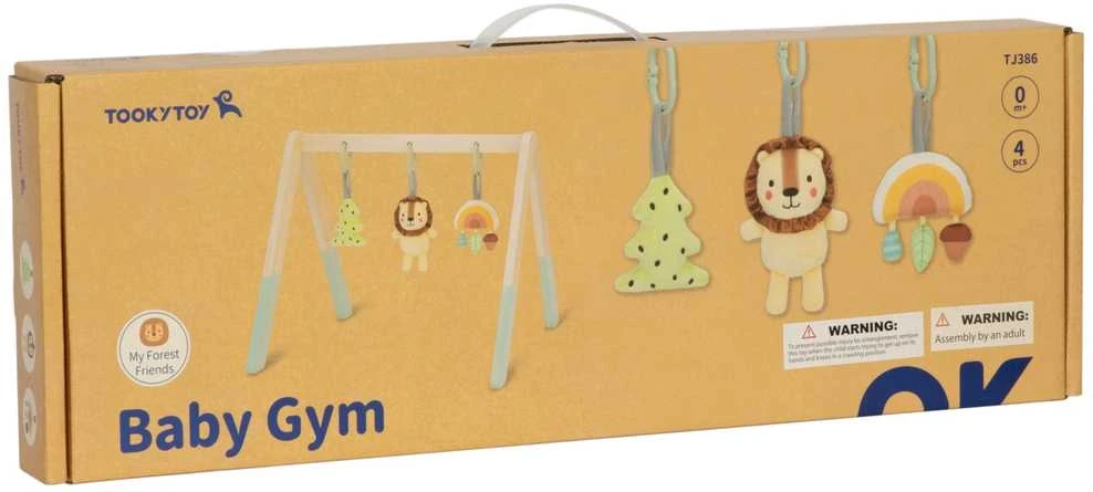 Tooky Toys Lavinamasis stovas kūdikiams Tooky Toy Baby Gym