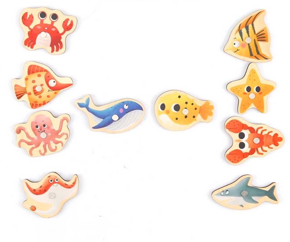 Tooky Toys Medinis žaidimas Žvejyba TOOKY TOY