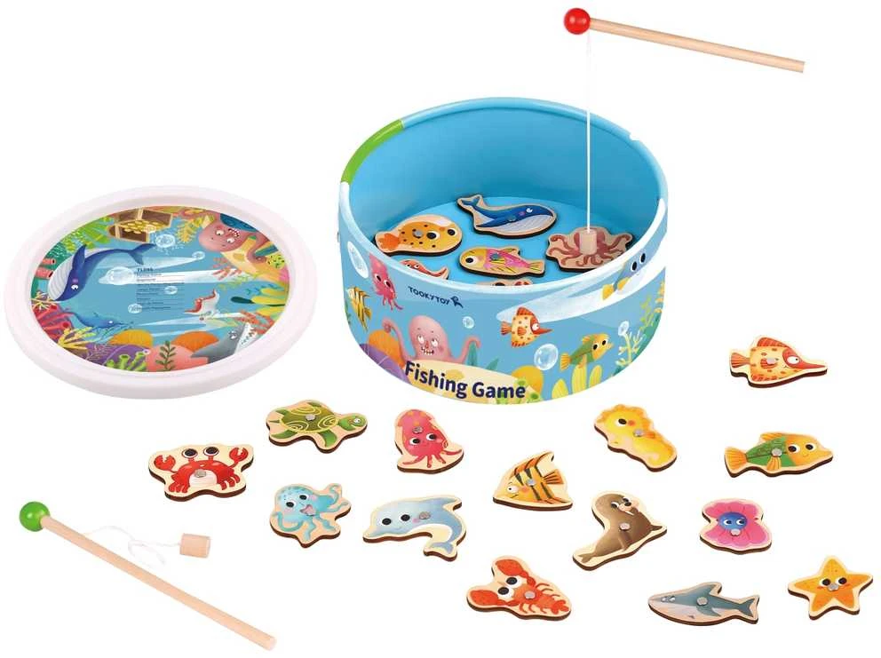 Tooky Toys Medinis žaidimas Žvejyba TOOKY TOY