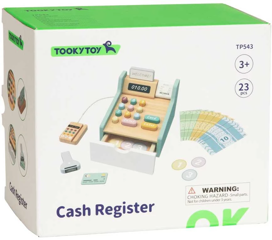 Tooky Toys Tooky Toy TP543 medinis kasos aparatas