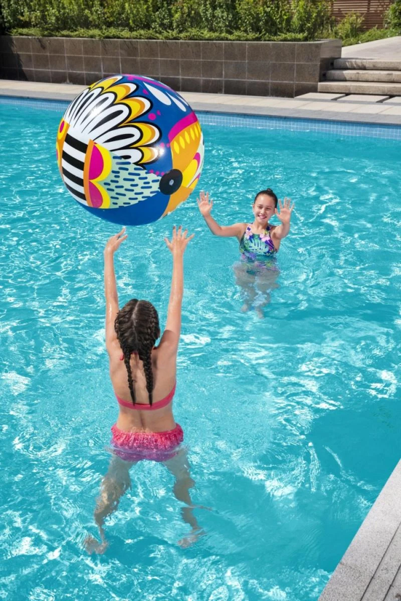 Pripučiamas paplūdimio kamuolys Bestway, 91 cm