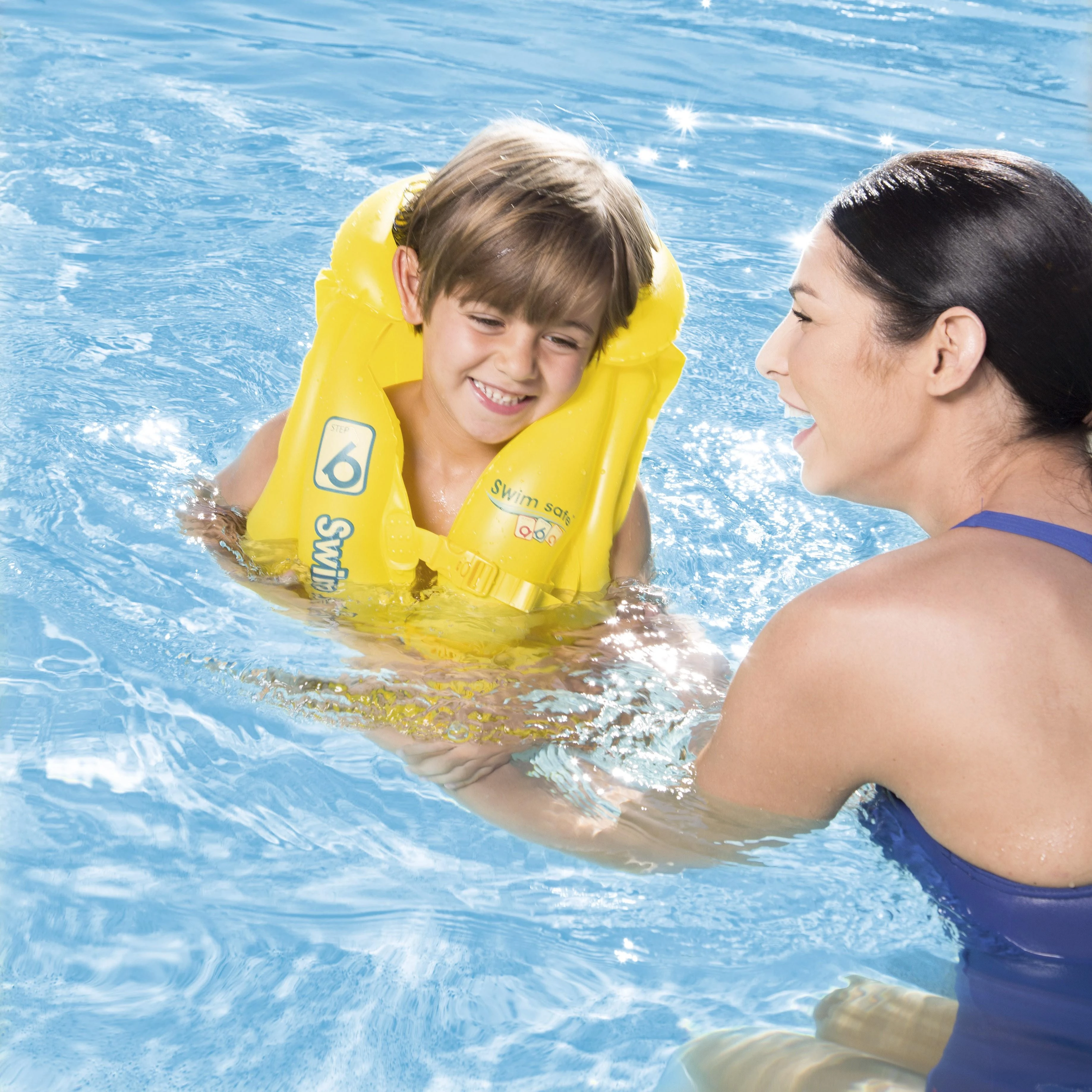 BESTWAY plaukimo liemenė Swim Safe Step B 51x46cm 32034