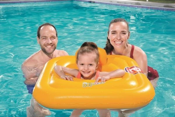 BESTWAY pripučiamas plaukimo ratas - sėdynė kūdikiui Swim Safe A 76cm, 32050