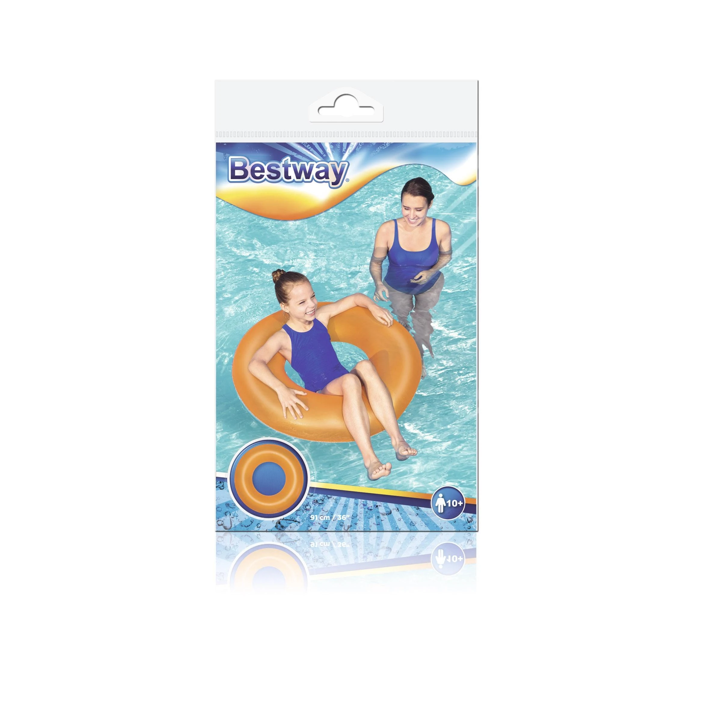 „Bestway Big Wheel Swim Neon 91cm