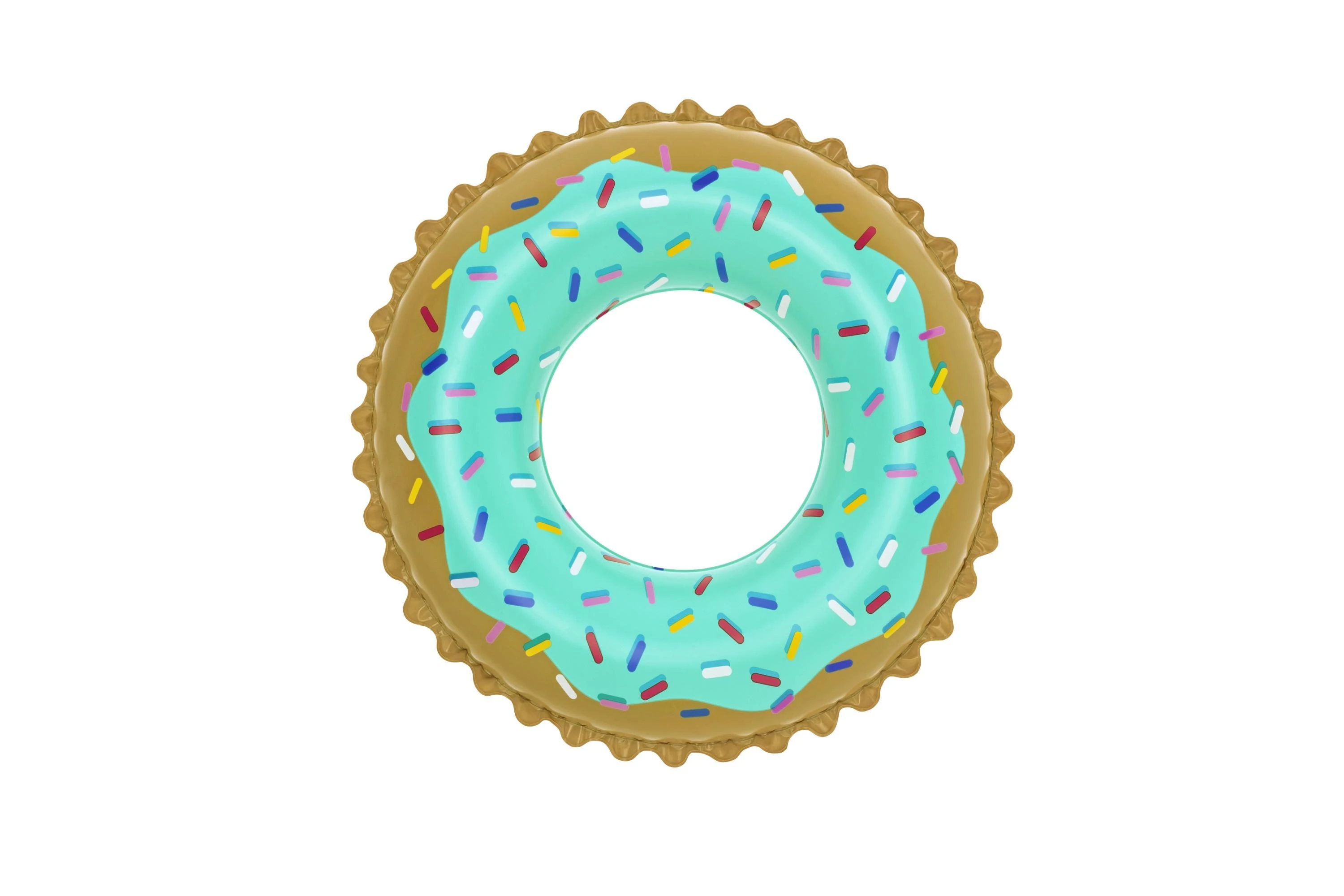 Pripučiamas ratas Bestway Donut 36300, rudas/žalias, 910 mm