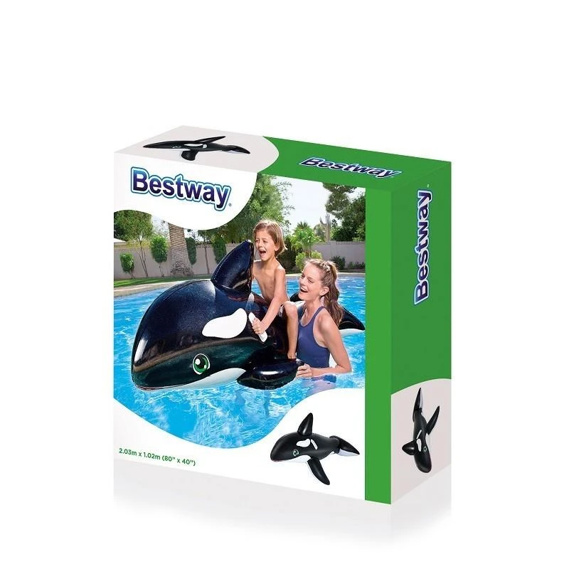 BESTWAY pripučiamas banginis 2.03m x 1.02m, 41009