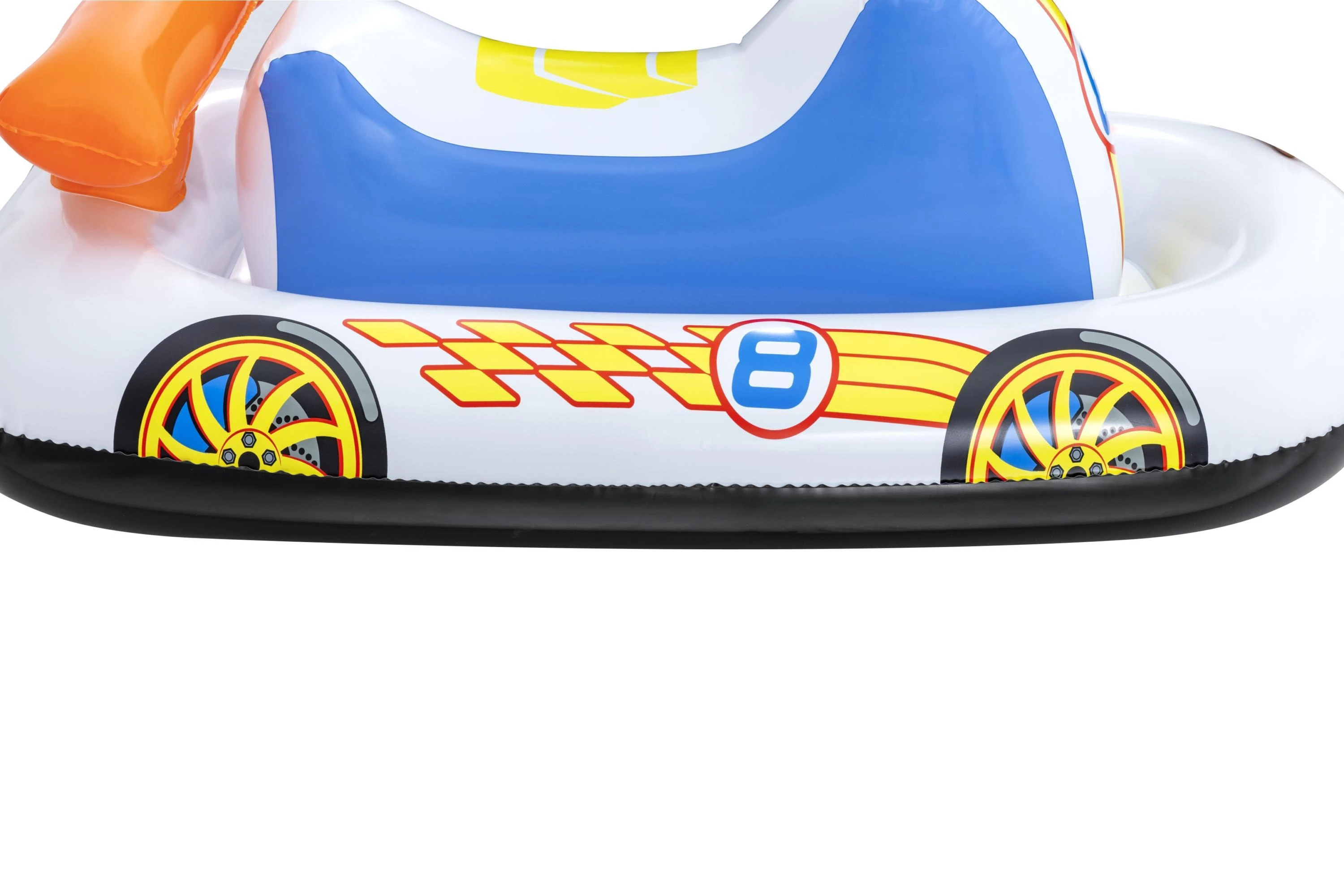 BESTWAY Pripučiamas sportinis automobilis 110x75cm.