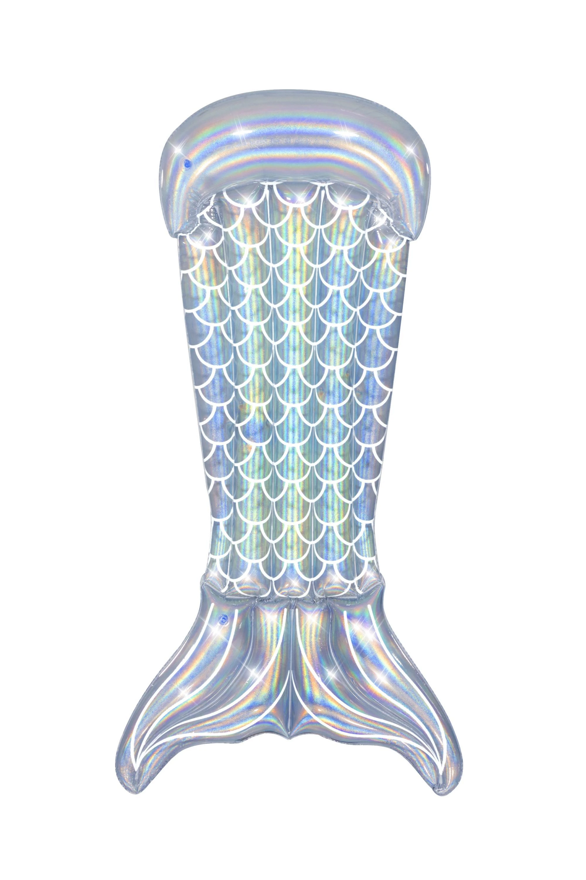 BESTWAY pripučiamas čiužinys Iridescent Mermaid Tail, 1.93m x 1.01m, 43413