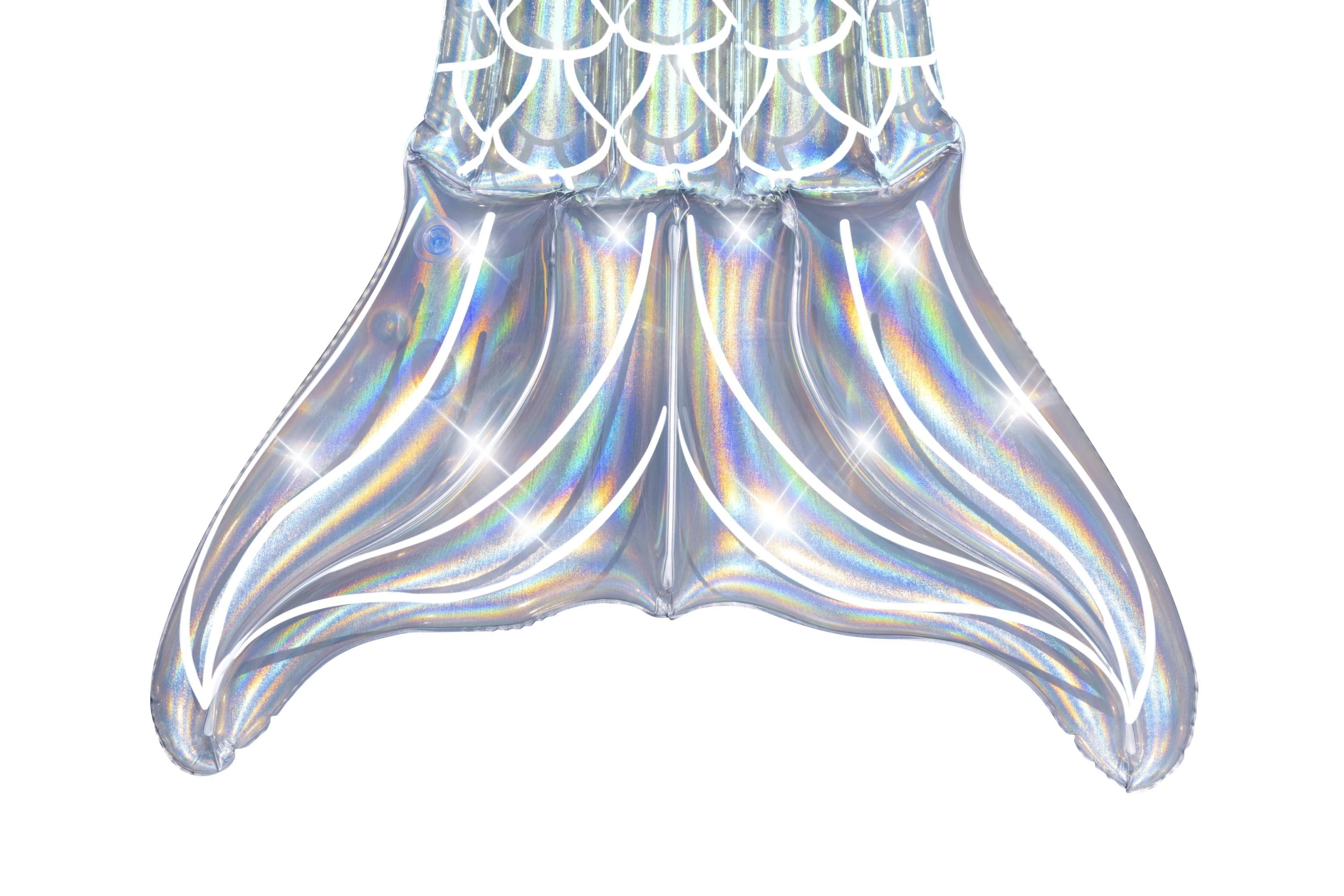 BESTWAY pripučiamas čiužinys Iridescent Mermaid Tail, 1.93m x 1.01m, 43413