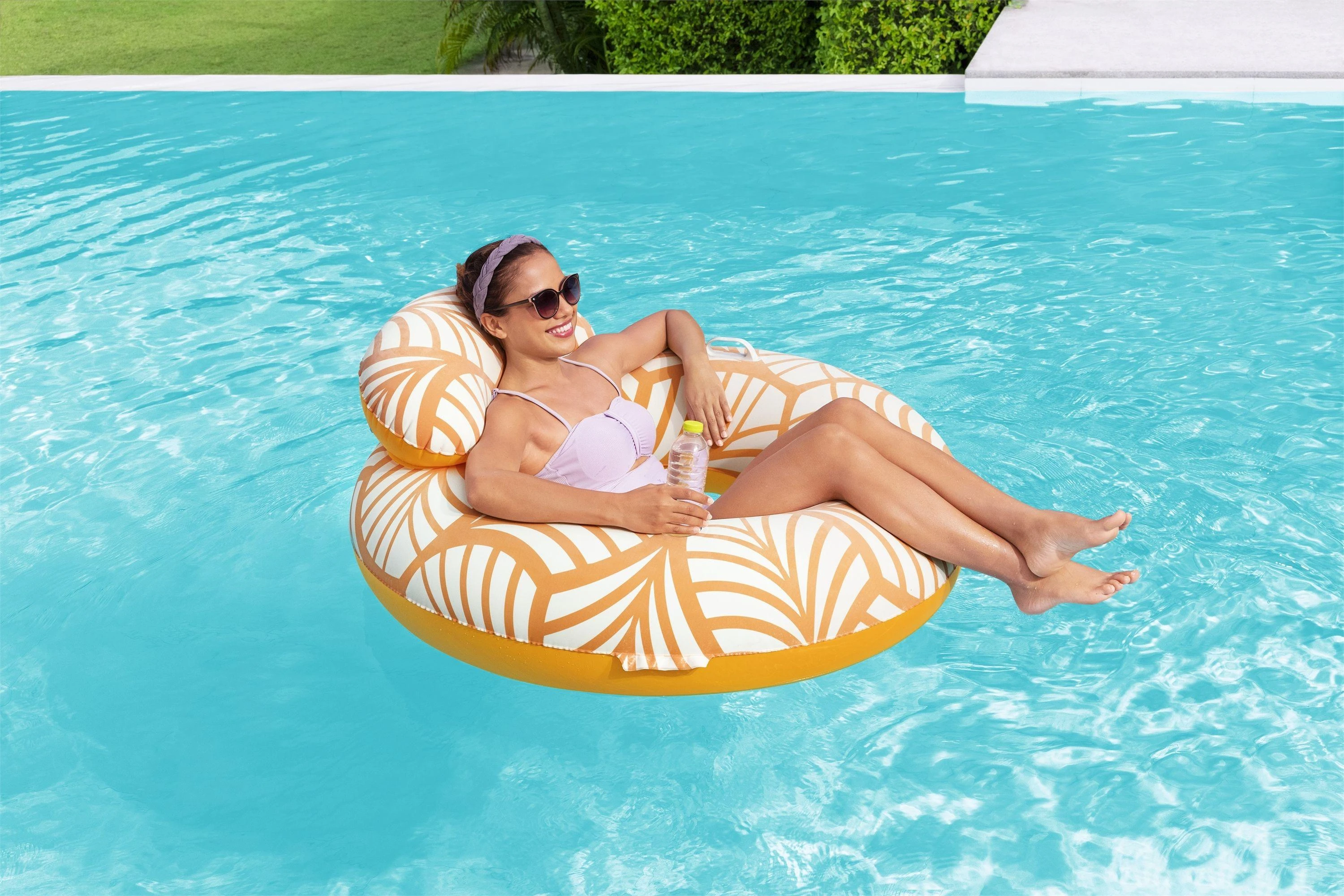 Plaukimo ratas Bestway Comfort Plush, 118 cm