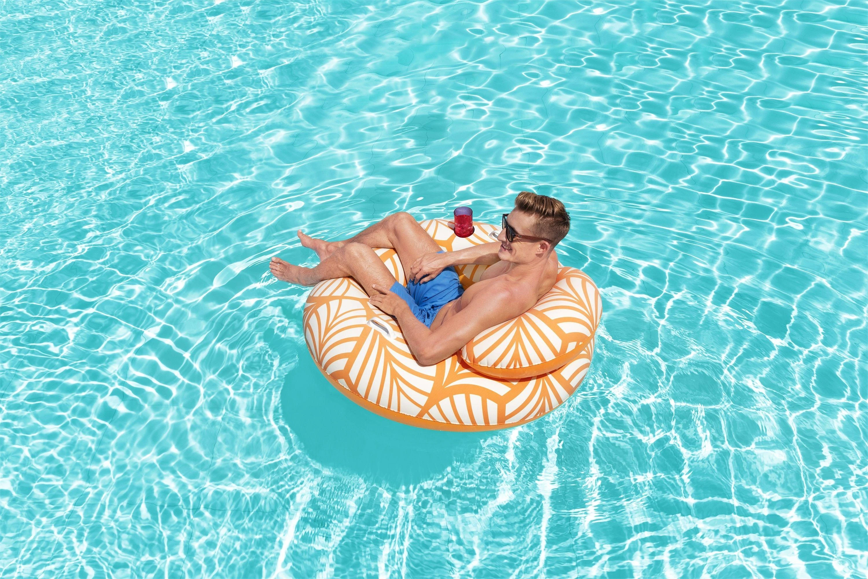 Plaukimo ratas Bestway Comfort Plush, 118 cm