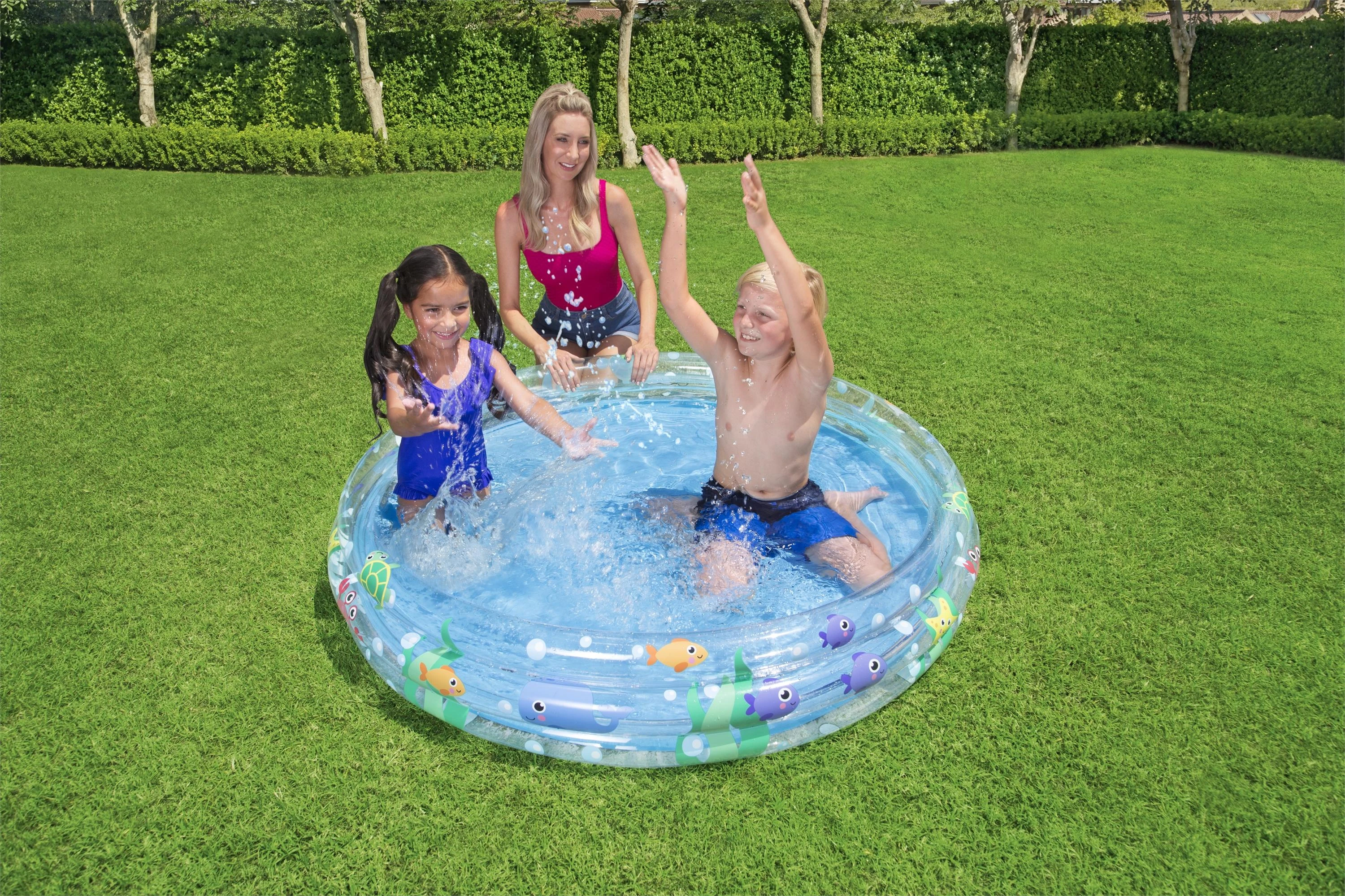 BESTWAY baseinas trijų žiedų (skersmuo 152cm), 51004B