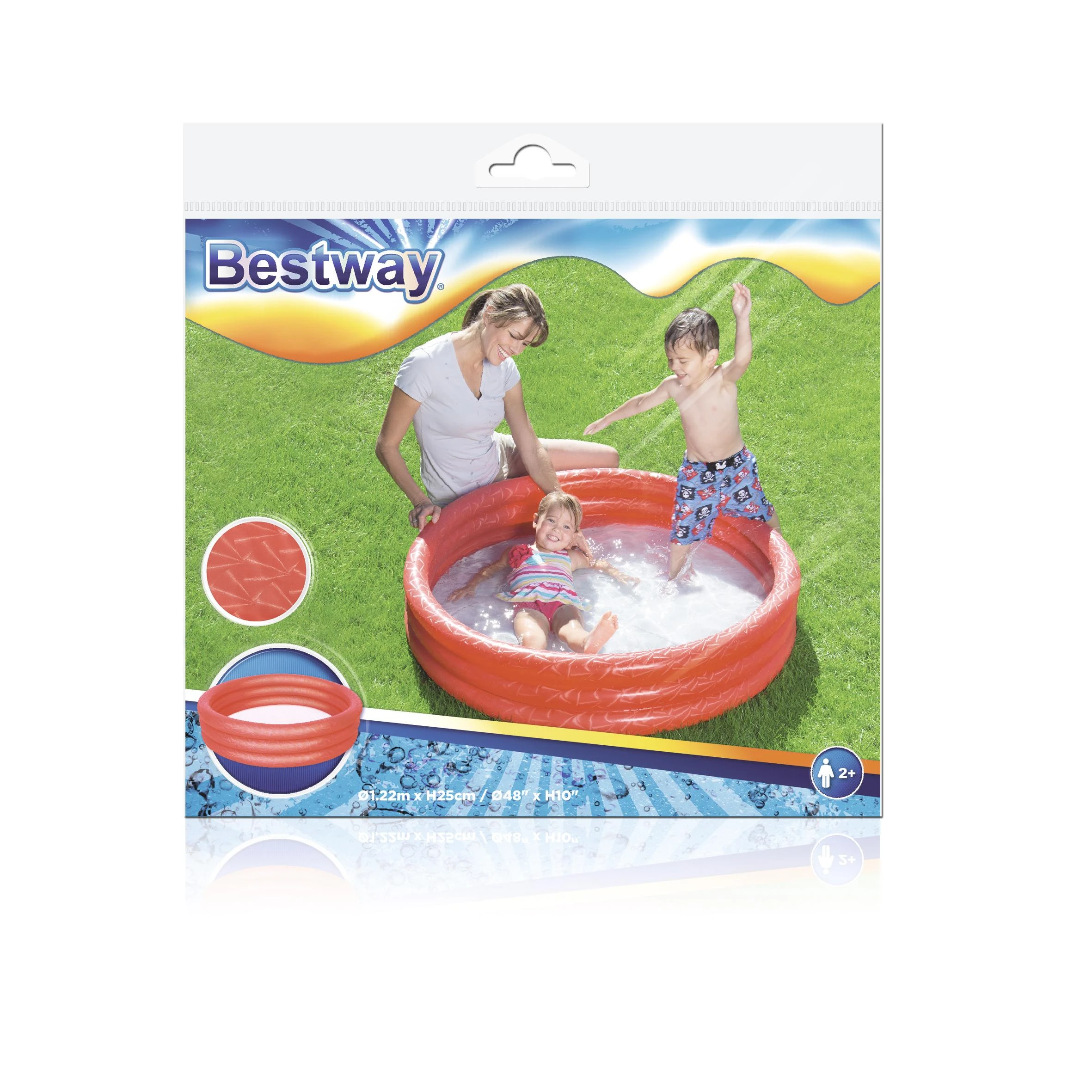 BESTWAY baseinas (skersmuo 122cm), 51025B