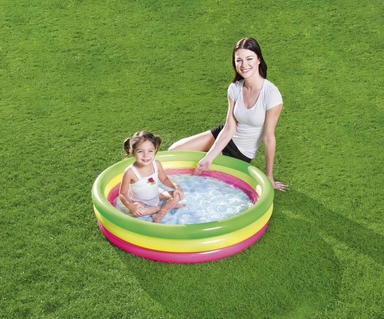 BESTWAY pripučiamas baseinas 102cm x 25cm, 51104
