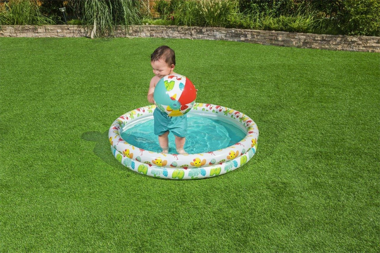 BESTWAY pripučiamas baseino rinkinys vaikams Play Pool , 1.22m x 0.20m, 51124