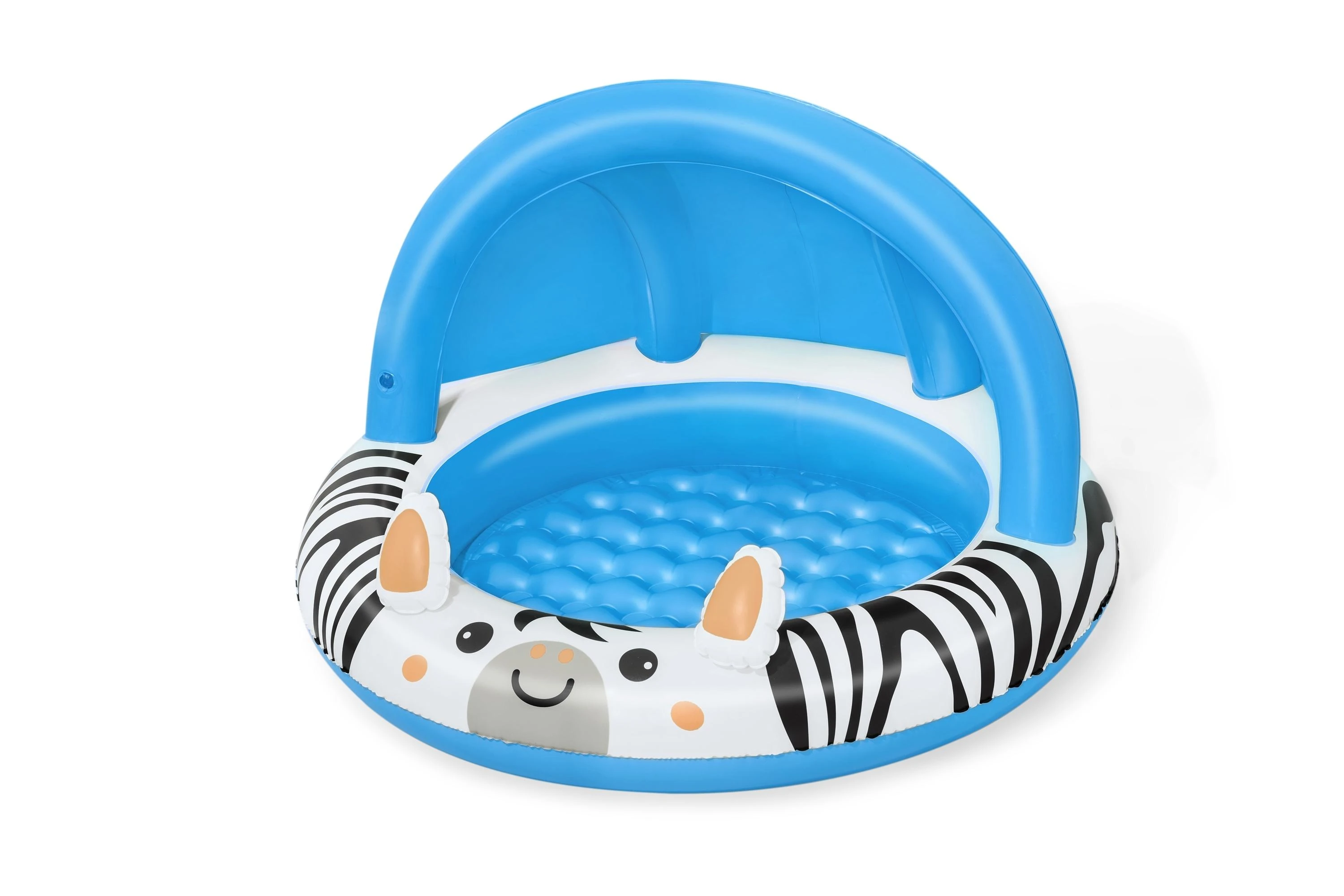 Bestway Bestway 52559 Pripučiamas baseinas su stogu ir pumpuojamu dugnu Zebra 97cm x 66cm
