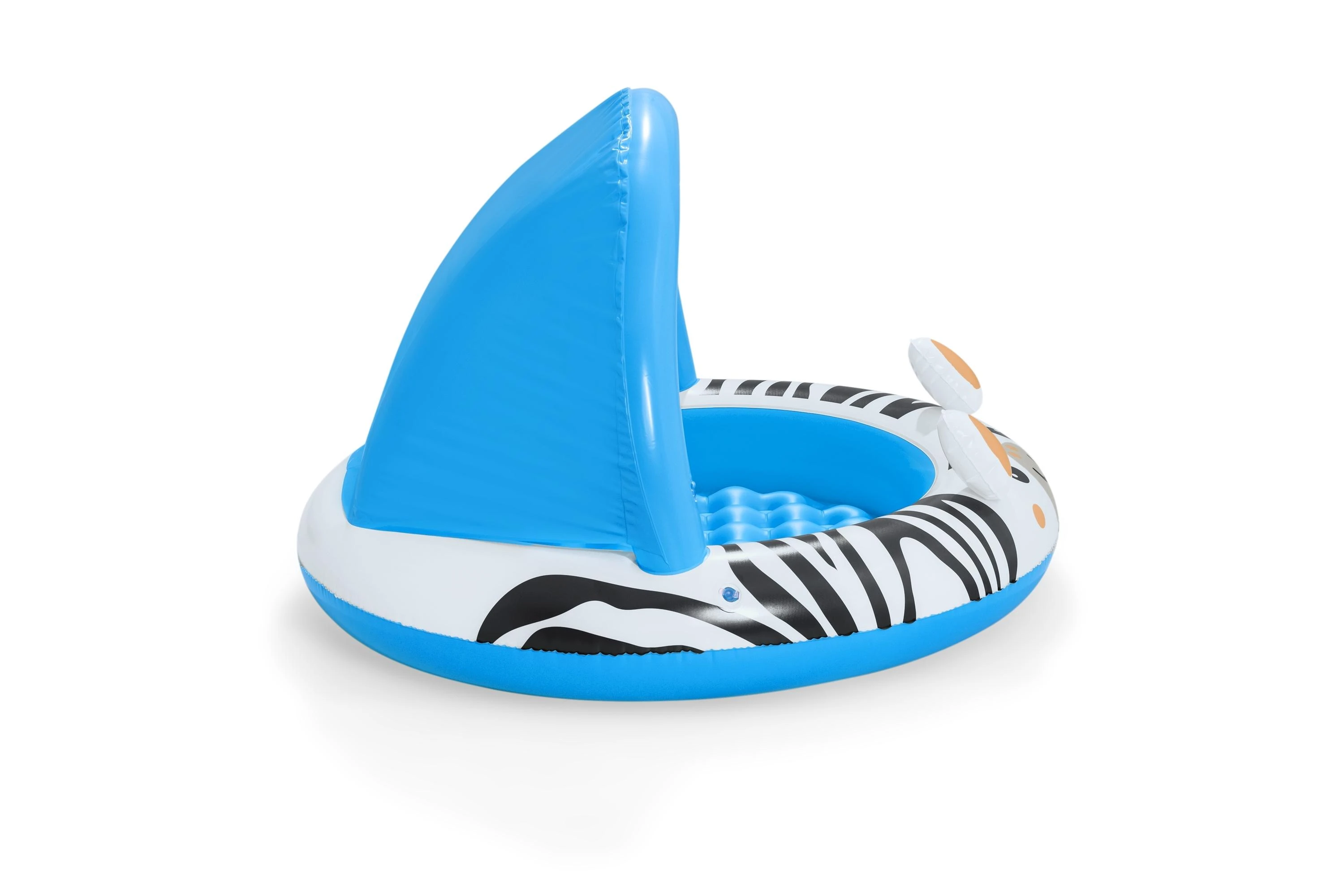 Bestway Bestway 52559 Pripučiamas baseinas su stogu ir pumpuojamu dugnu Zebra 97cm x 66cm