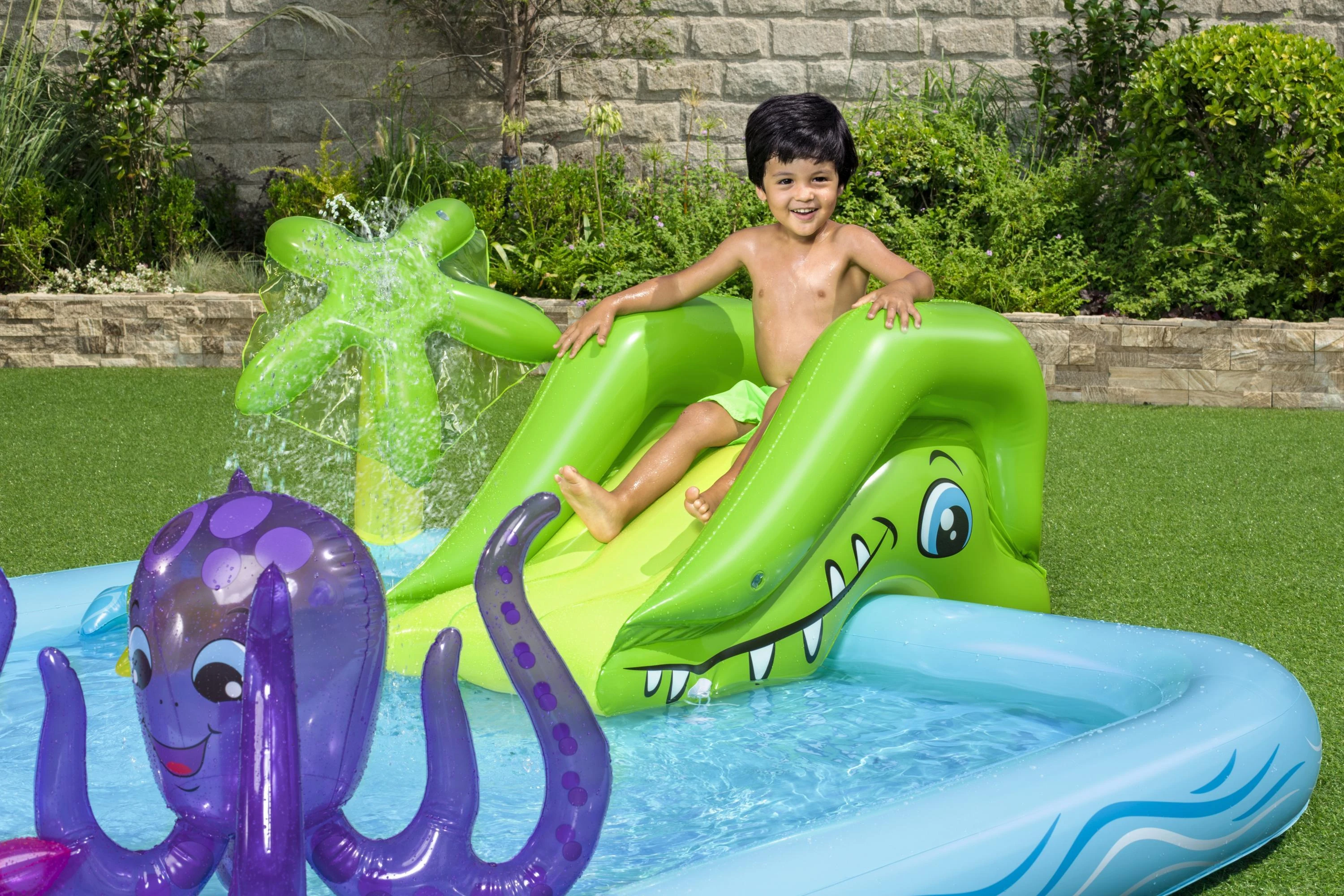 BESTWAY baseinas Fantastiškas akvariumas 239cm x 206cm x 86cm, 53052B