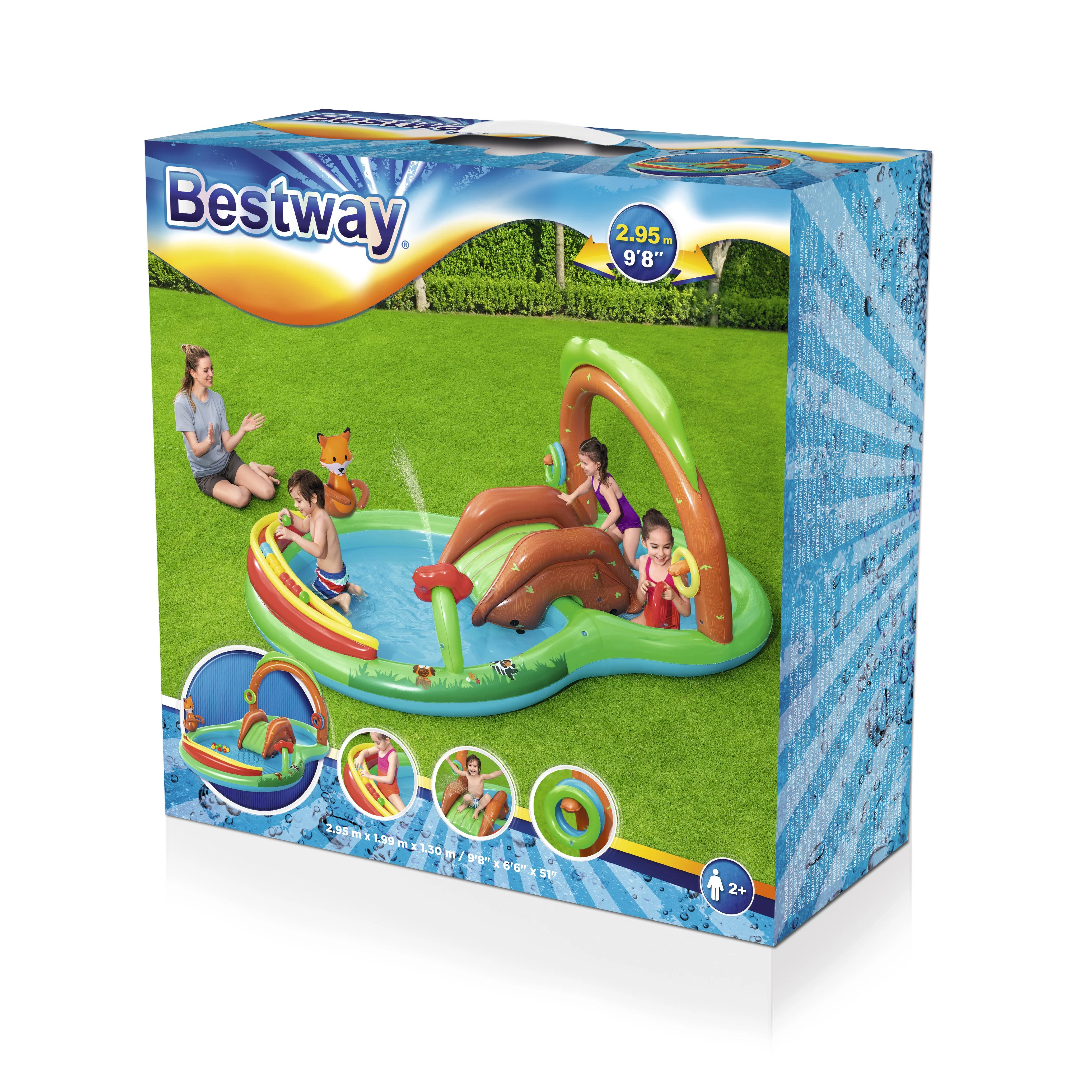 Bestway 53093 pripučiama žaidimų aikštelė - baseinas