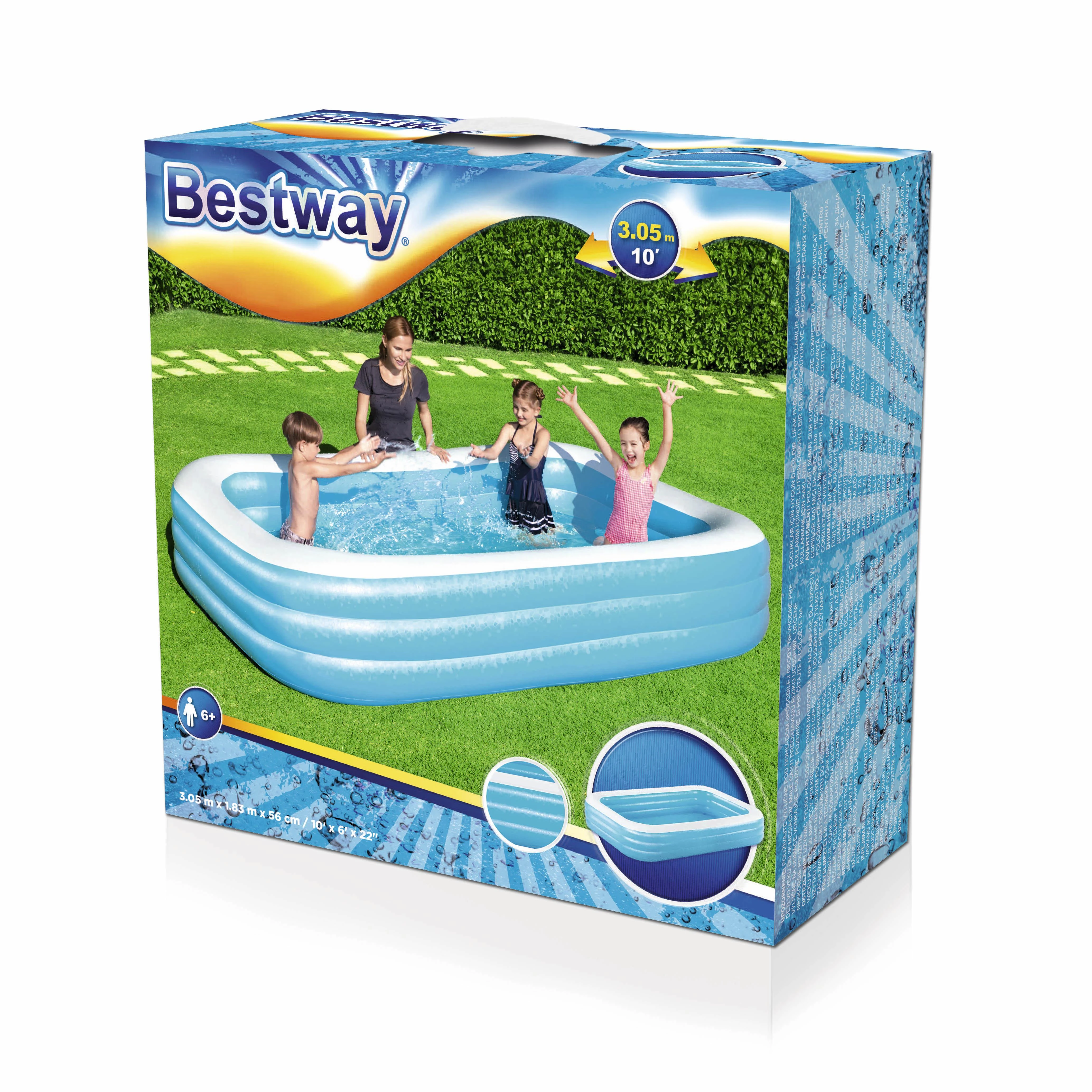 Bestway pripučiamas baseinas 305x183x56 cm (54009)