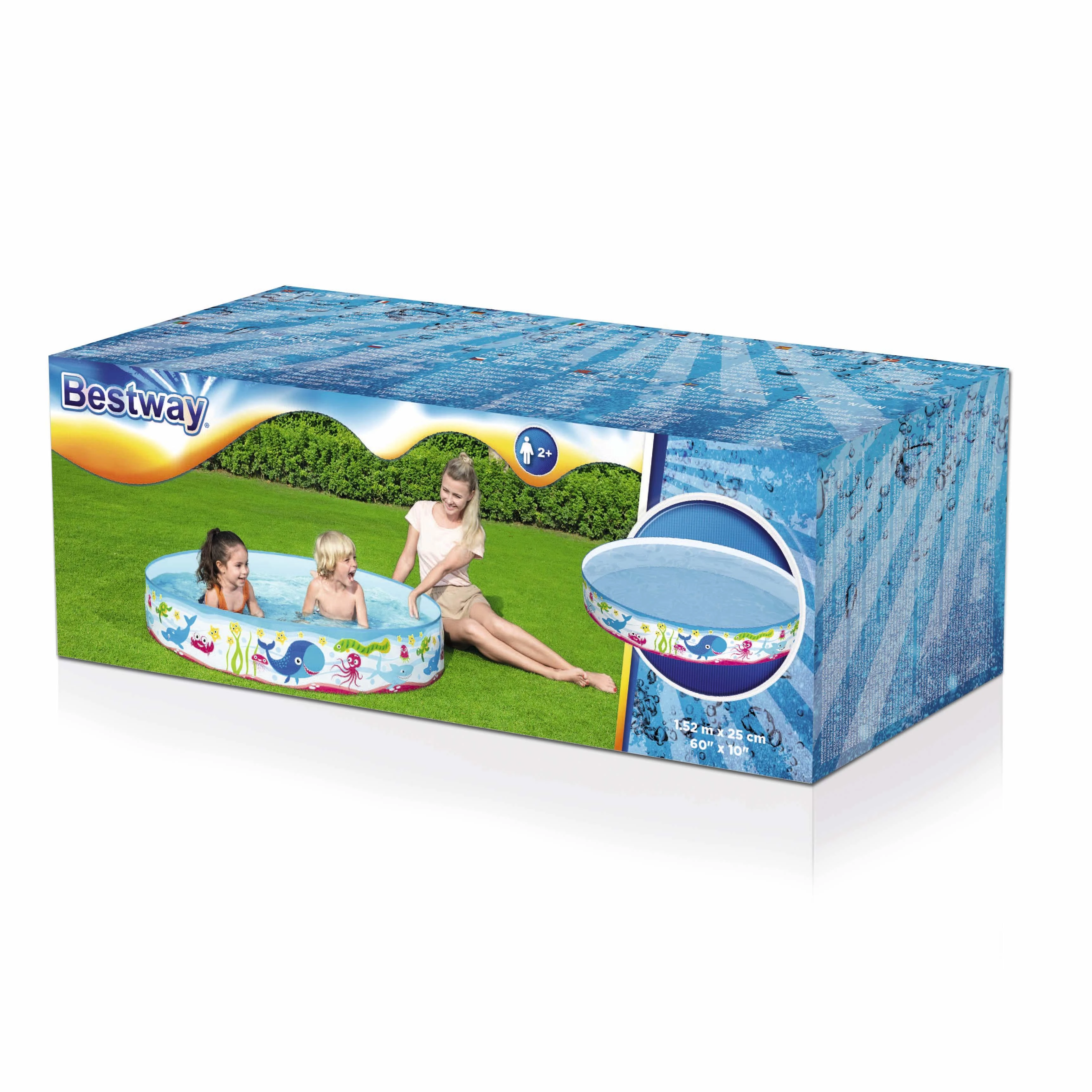 Bestway 55029 vaikiškas žaidimų baseinas
