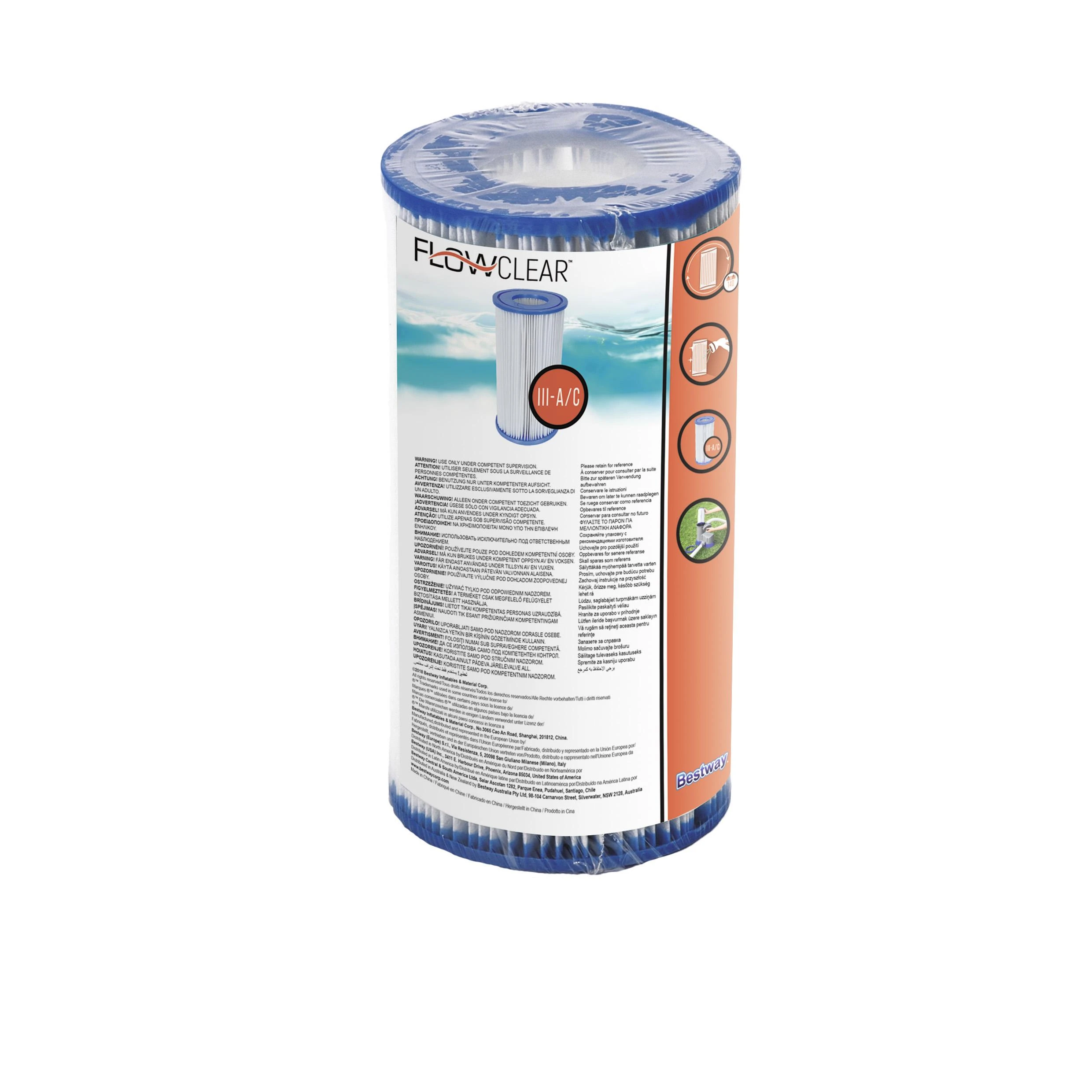 BESTWAY filtro kasetė (III), 58012