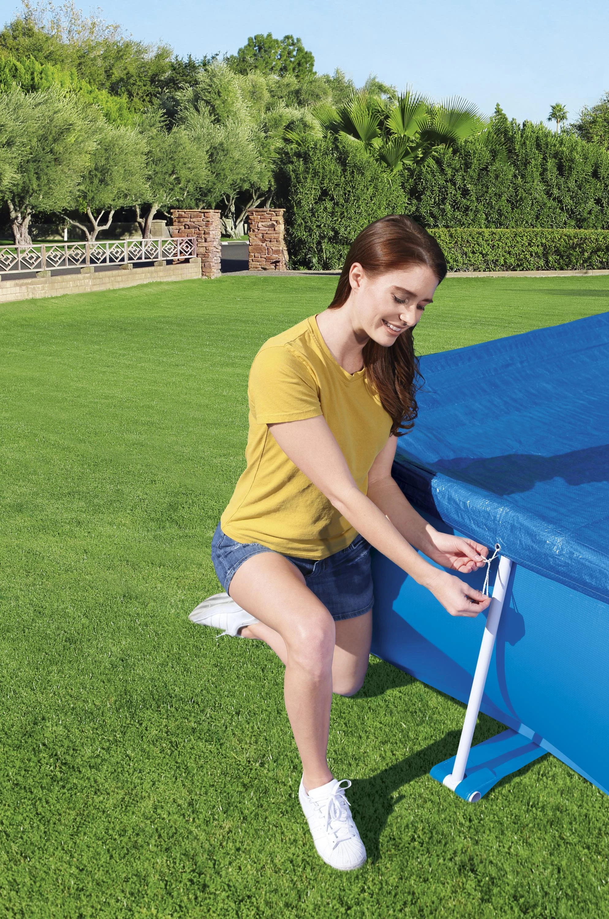 Bestway Baseino uždangalas Flowclear, 259x170cm