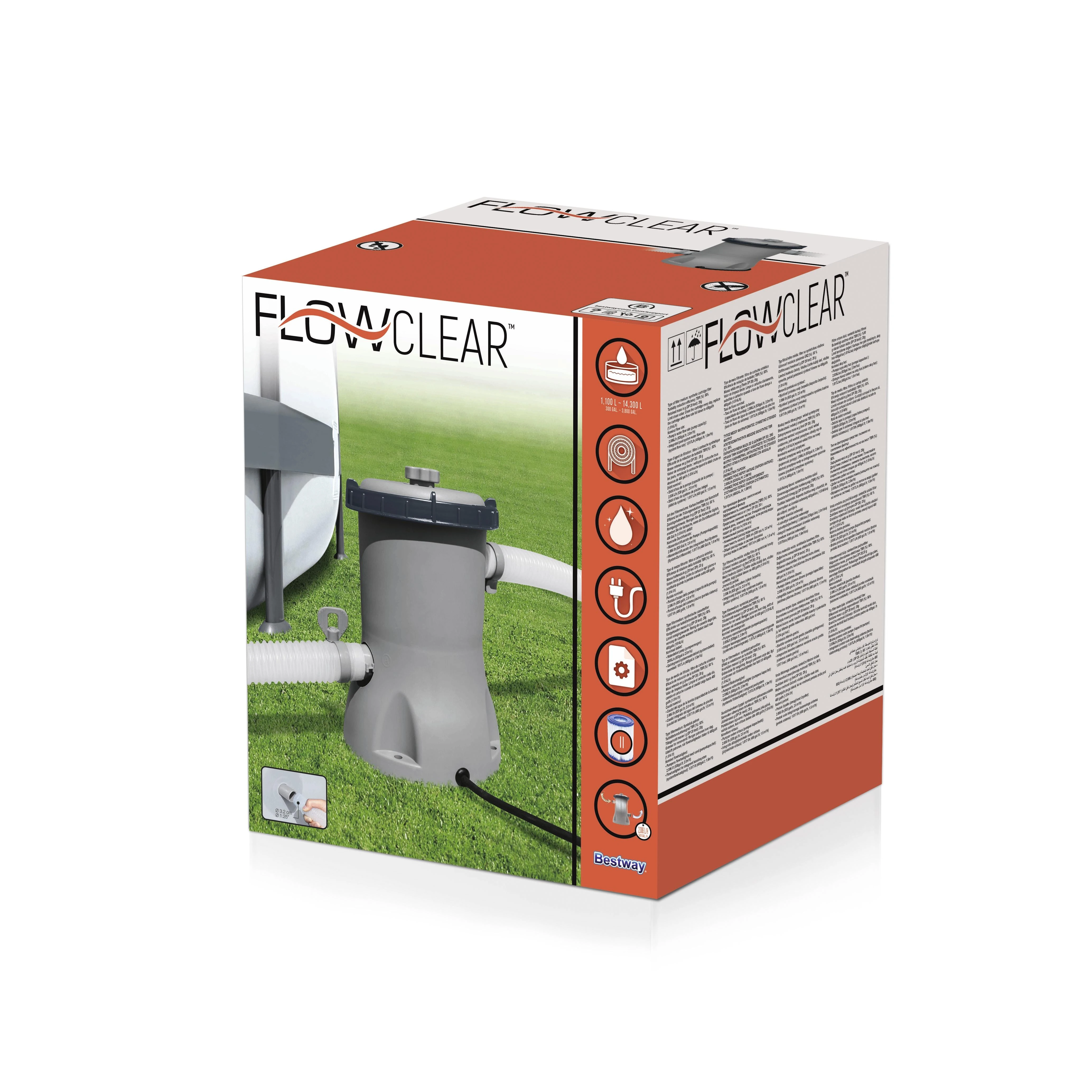 POMPA VANDENS FILT BESTWAY 58383 530GAL