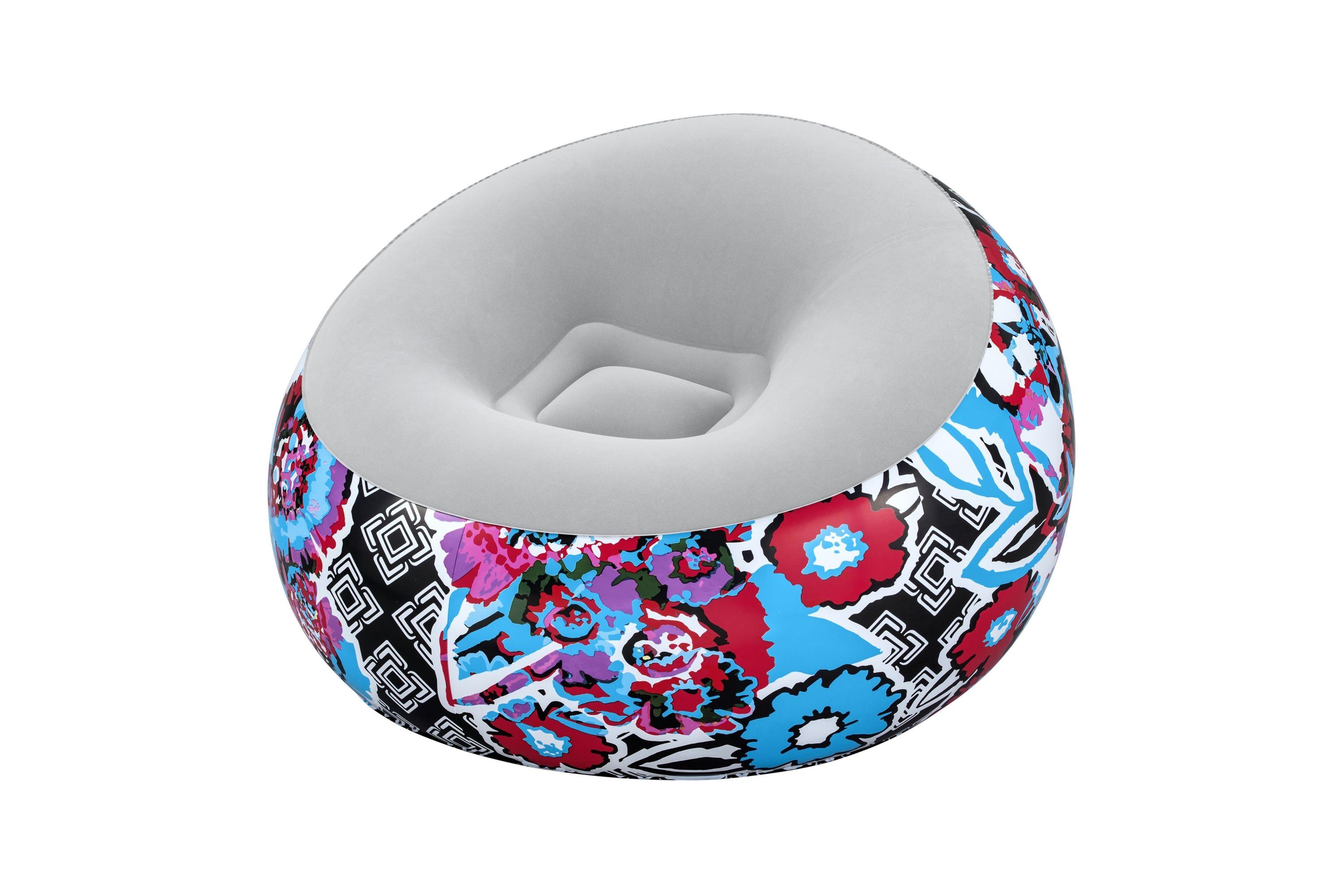 Pripučiamas fotelis Bestway Inflate-A-Chair, 112 x 112 x 66 cm