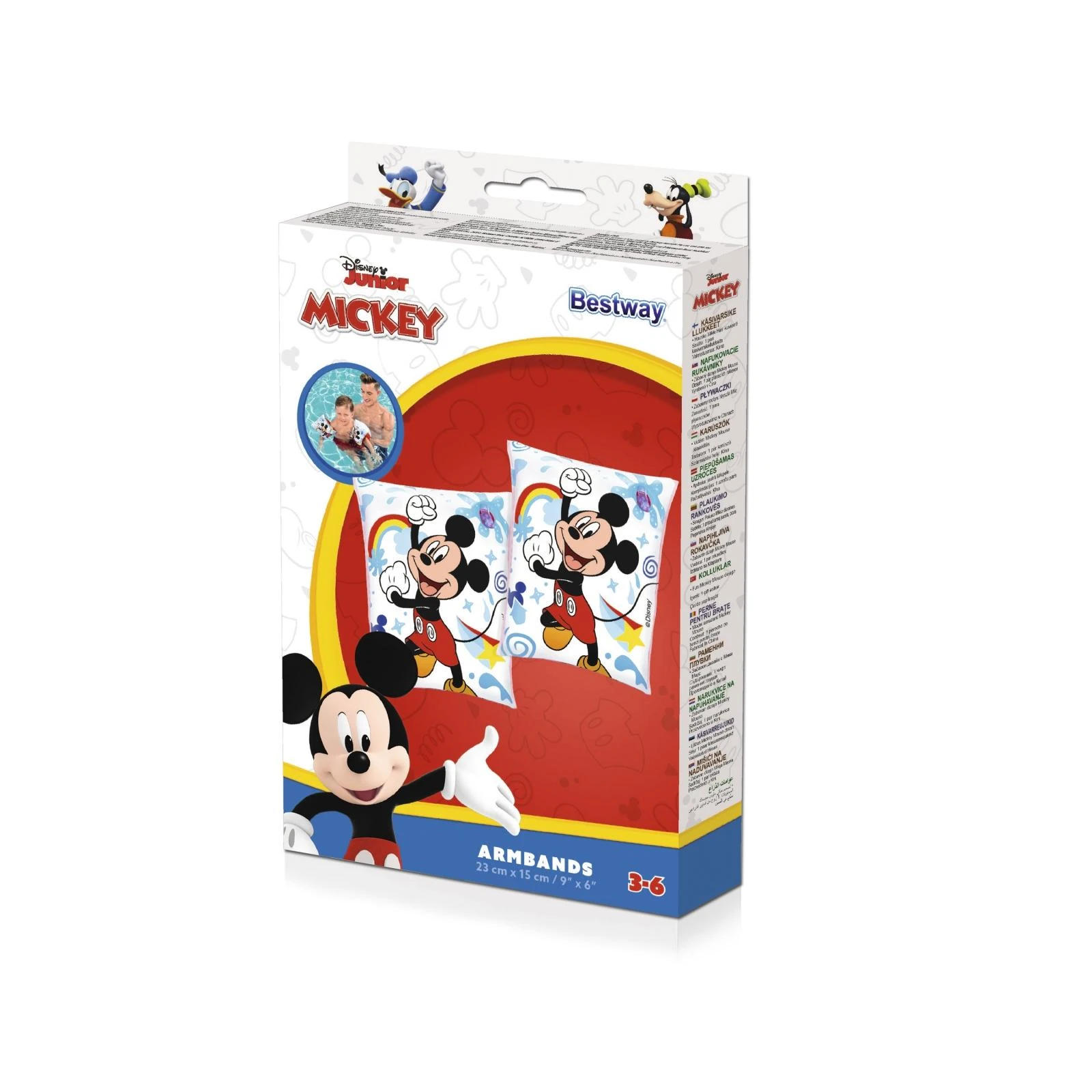 Bestway pripučiamos plaukino pagalvėlės su Mickey Mouse