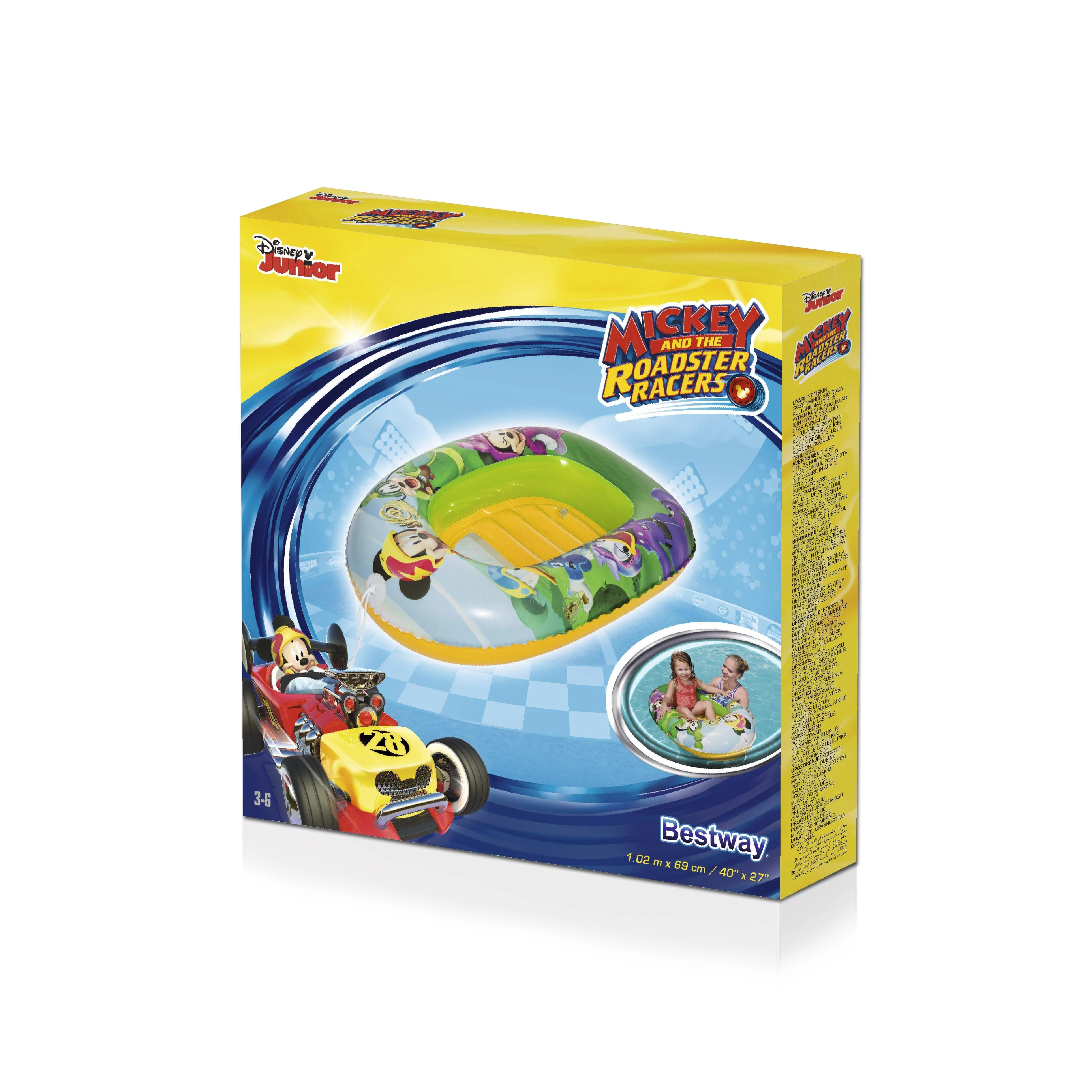 Bestway Pontonik Minnie&Miki 102x69 cm (91003)