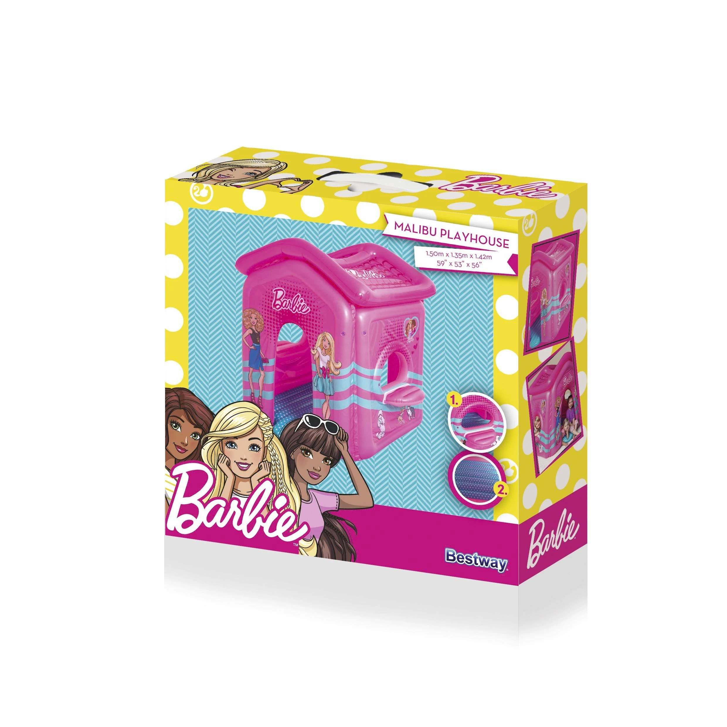 Bestway 93208 NAMELIS BARBIE 150cmx135cmx142cm