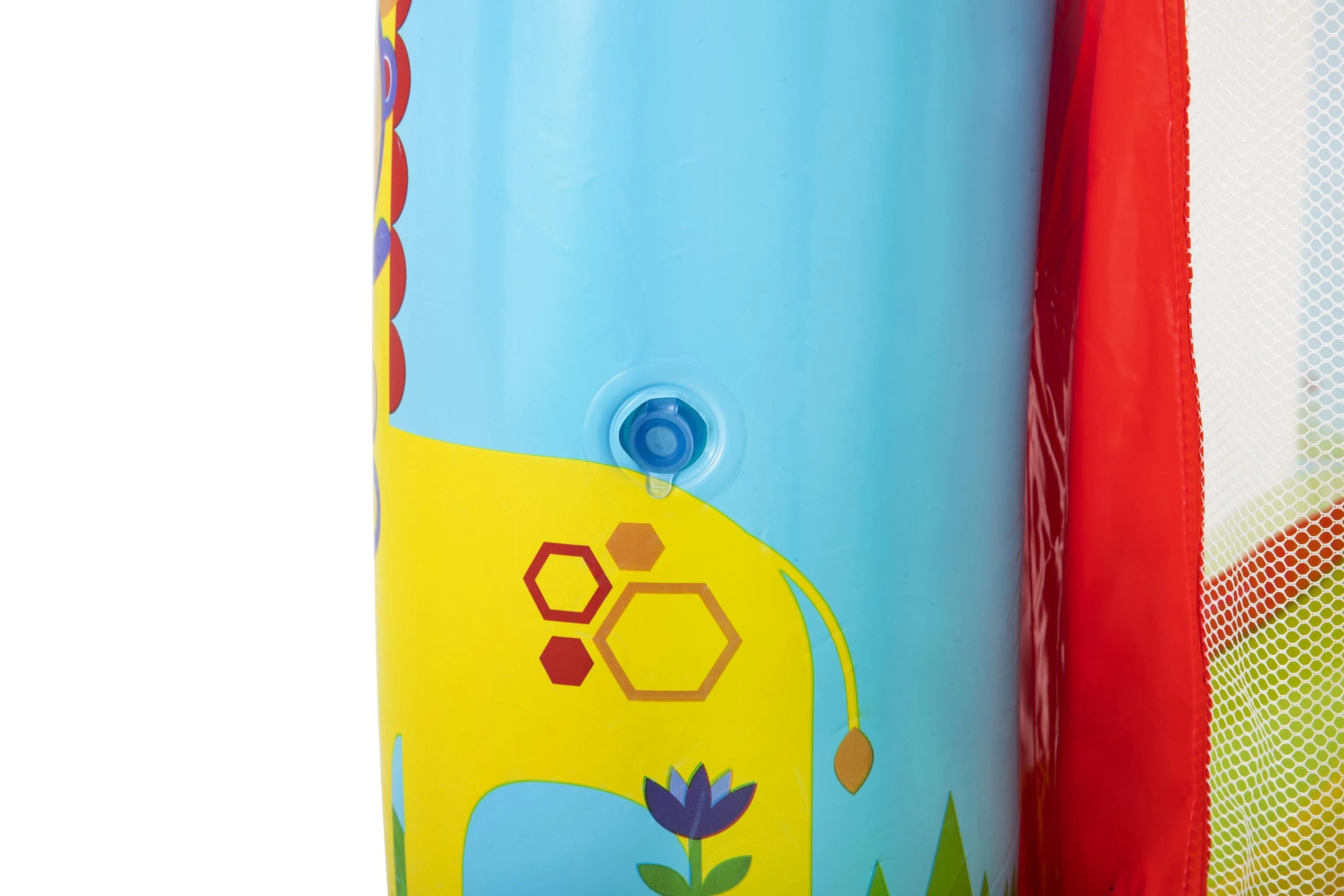 BESTWAY Fisher-Price pripučiamas batutas, 1.75m x 1.73m x 1.35m, 93553