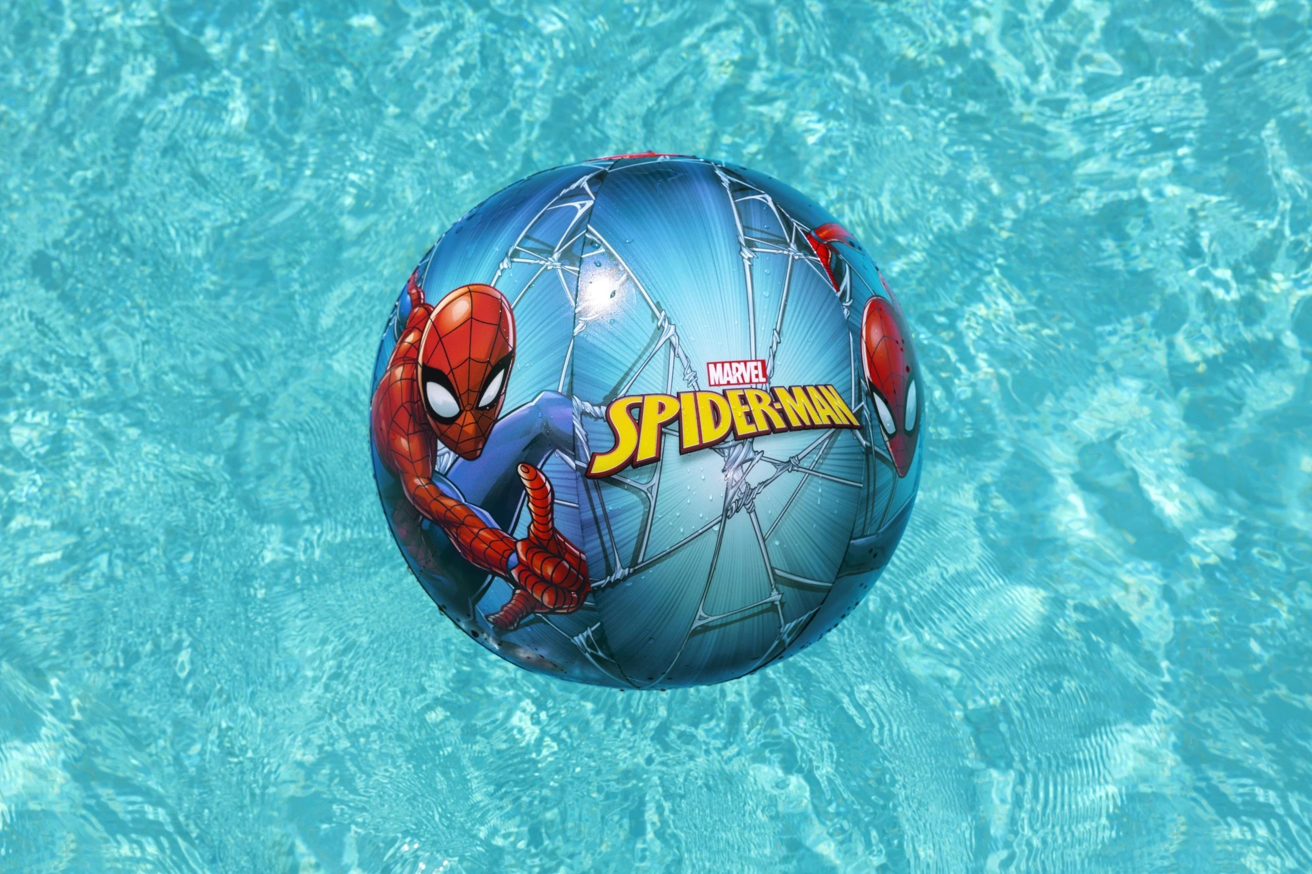 Bestway Pripučiamas paplūdimio rutulys 51 cm Spiderman
