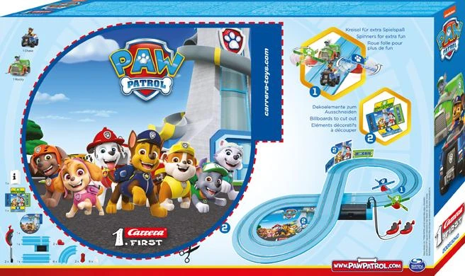Milly Mally Carrera FIRST Paw Patrol „Paruoštas veiksmui“ 2,4 m