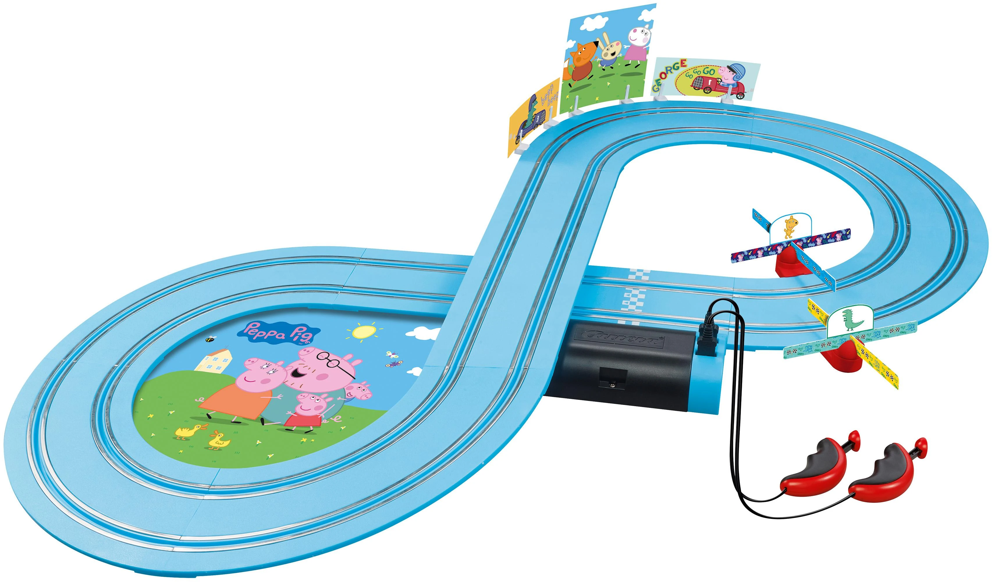 Milly Mally Carrera FIRST Peppa Pig – vaikų GranPrix 2,4 m