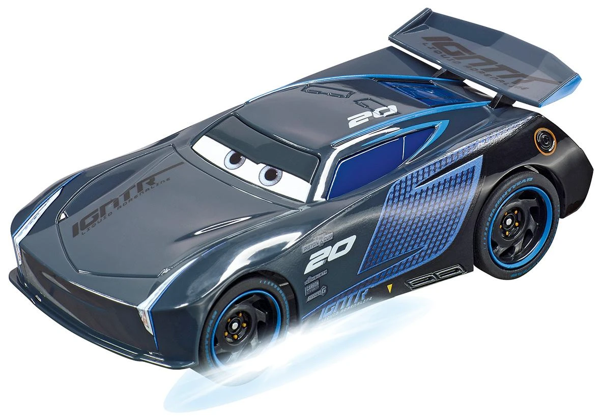 Milly Mally Carrera Go Cars – Neon Nights 5,3 m trasos rinkinys su nuotolinio valdymo automobiliukais