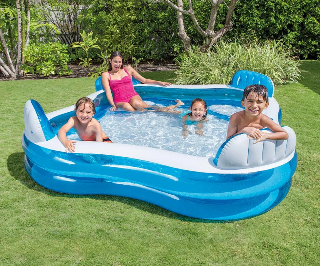 Intex Pripučiamas baseinas Swim Center Family Lounge, 56475NP