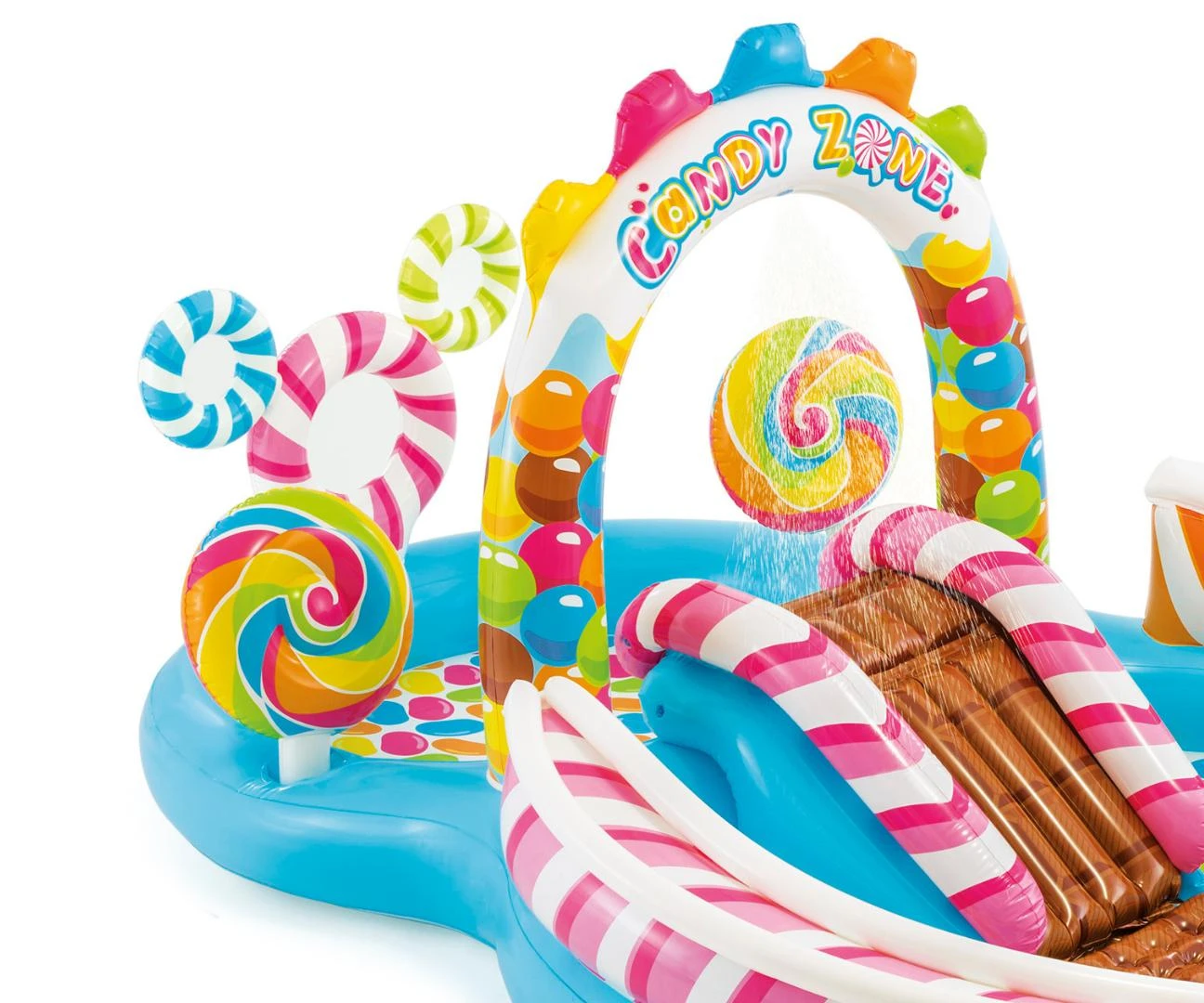 INTEX CANDY WATER ŽAIDIMŲ AIKŠTELĖ, 295 CM X 191 CM X 130 CM, 57149NP