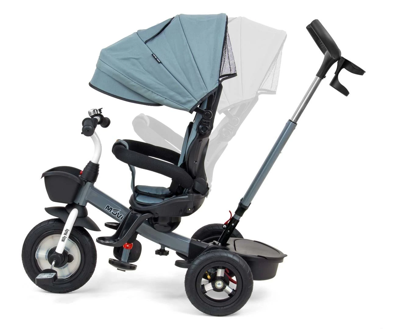 MILLY MALLY 2490 Triratis Movi pilkas 5in1