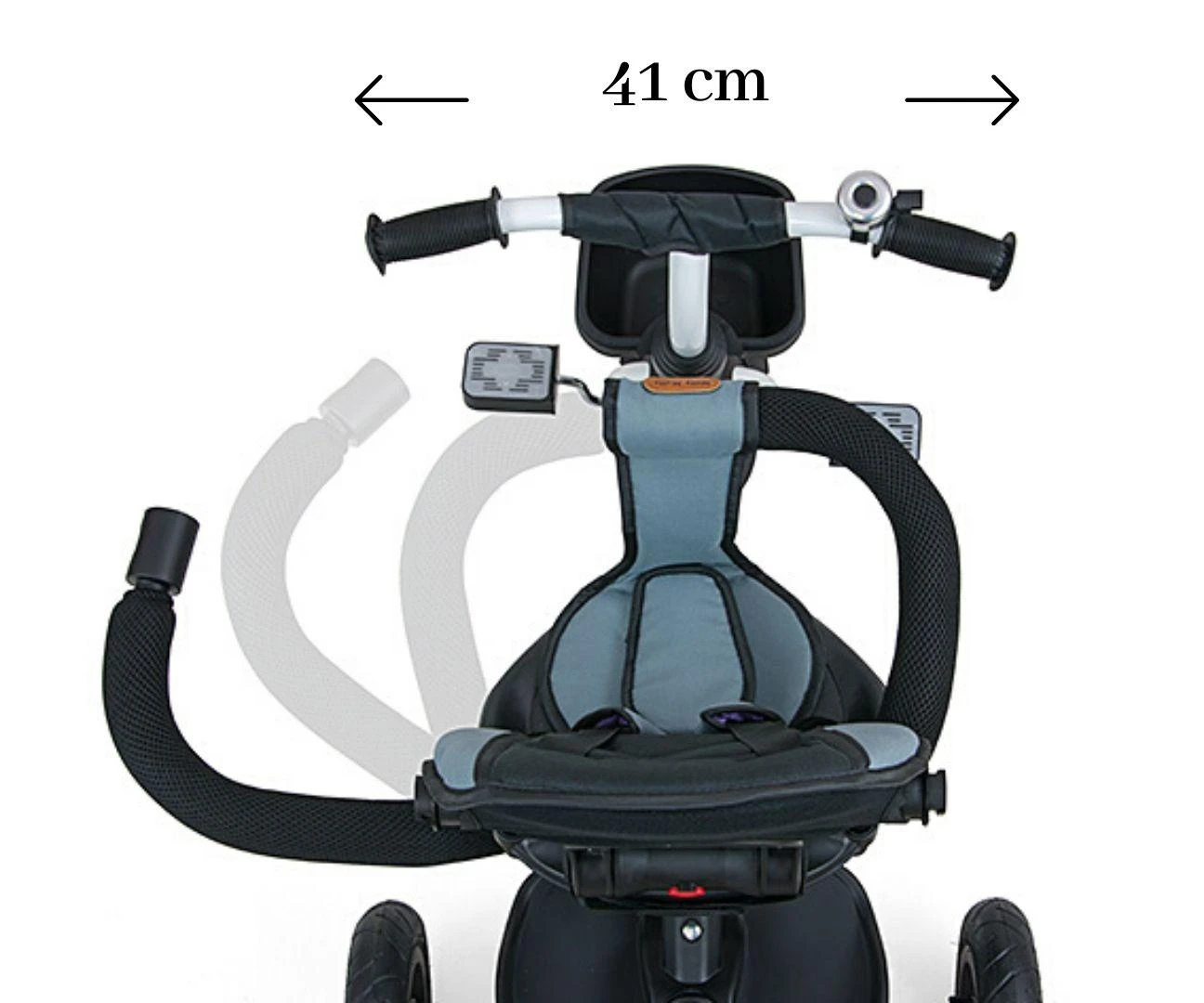 MILLY MALLY 2490 Triratis Movi pilkas 5in1