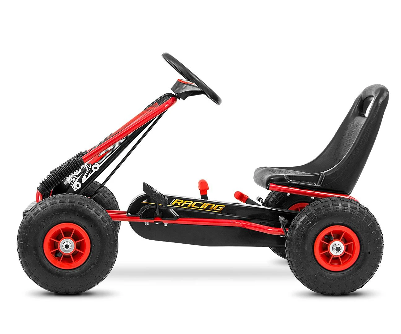 Milly Mally Thor Raudona pedalinis gokartas