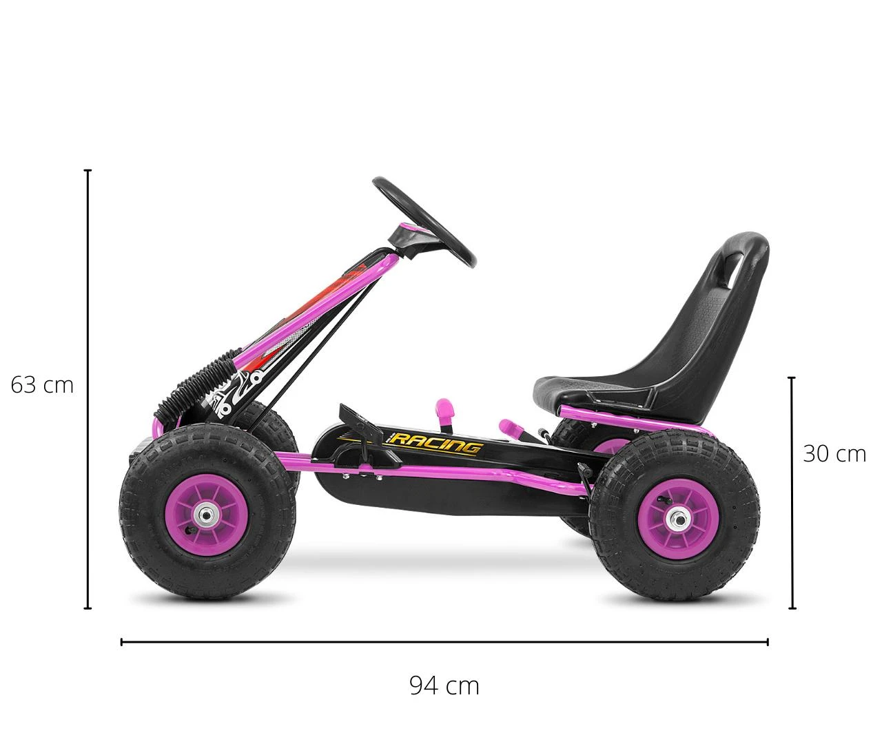 Milly Mally Thor pedalinis kartingas