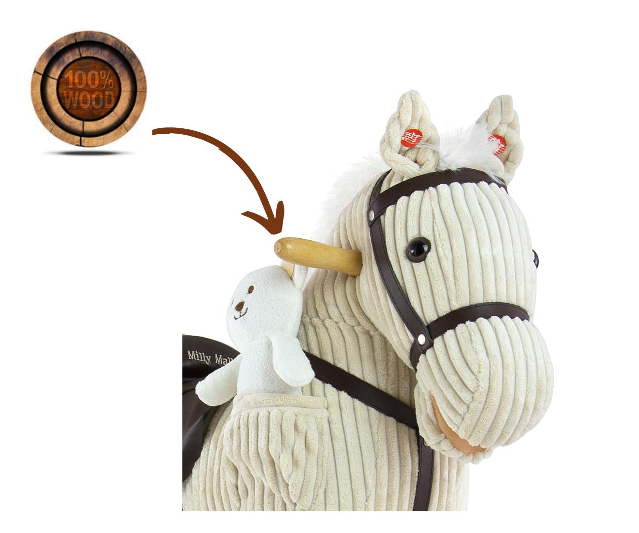 Milly Mally supamasis arklys ponis Luna (MUSTANG PL)